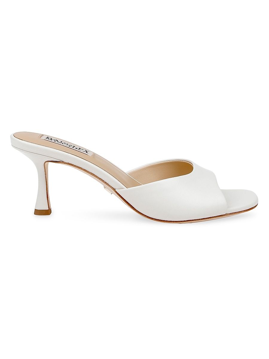 Women's Draya Leather Sandals - White - Size 11