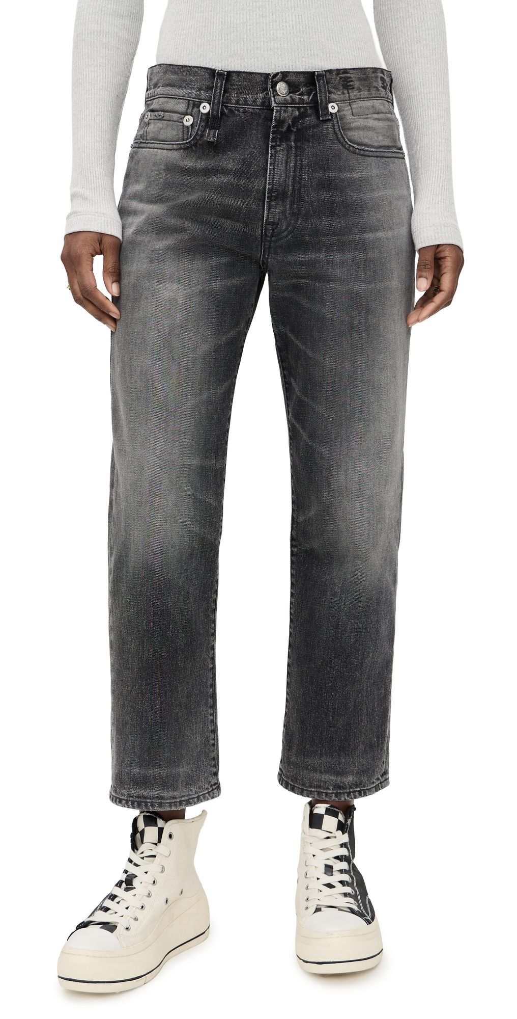 R13 Romeo Jeans Polaris Black 27