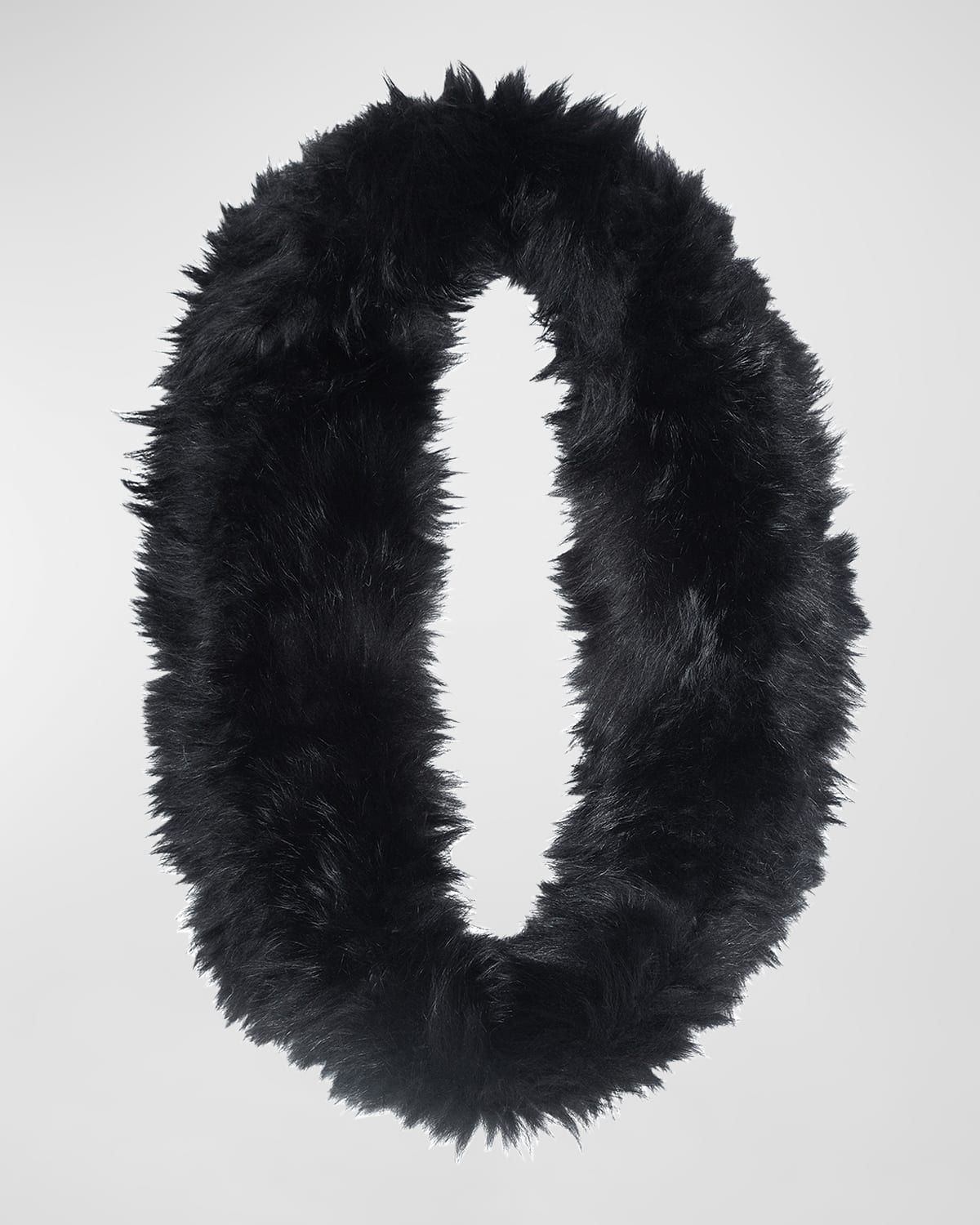 Select Lamb Shearling Infinity Scarf