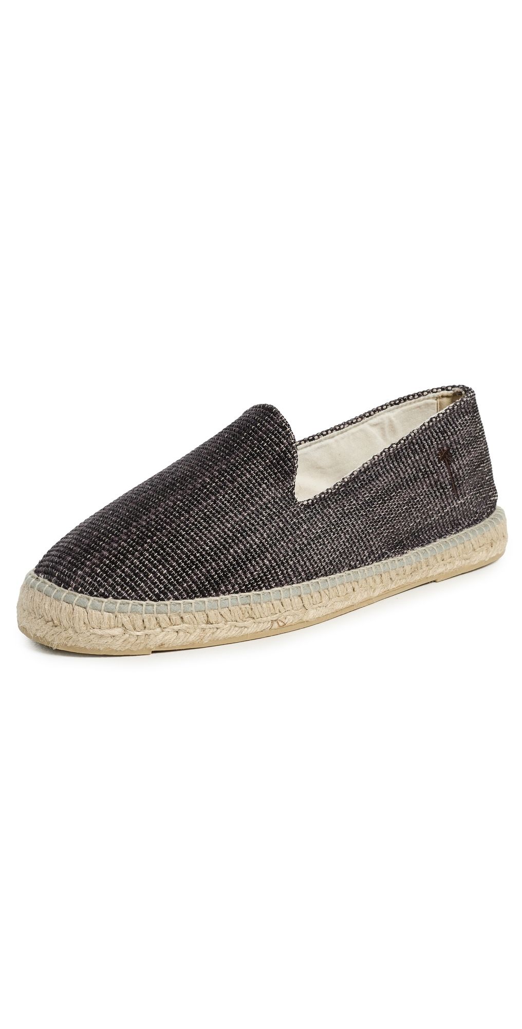 Manebi Raffia Classic Espadrilles Natural and Brown Degrad 44