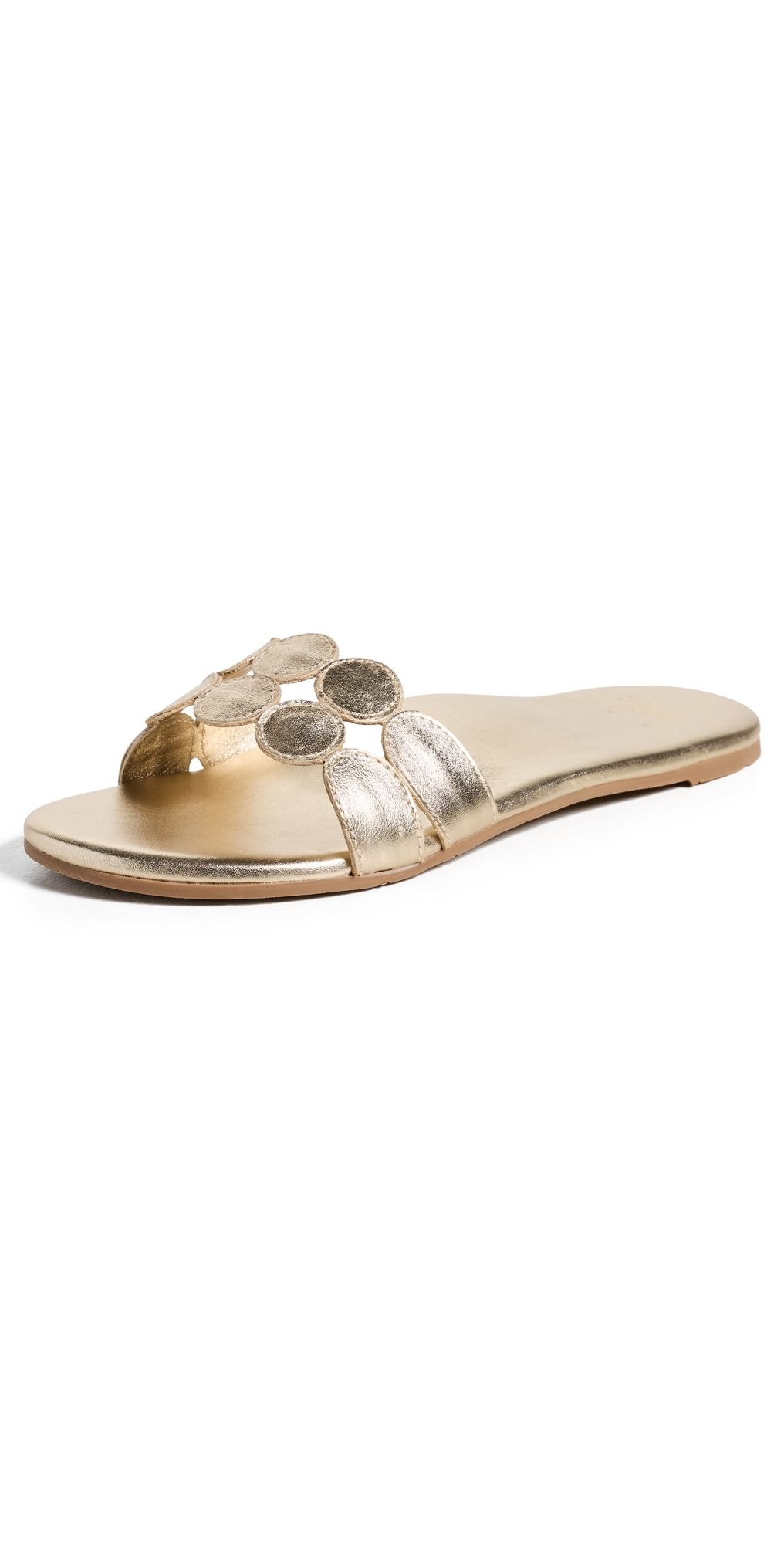beek Whirlybird Sandals Gold 7