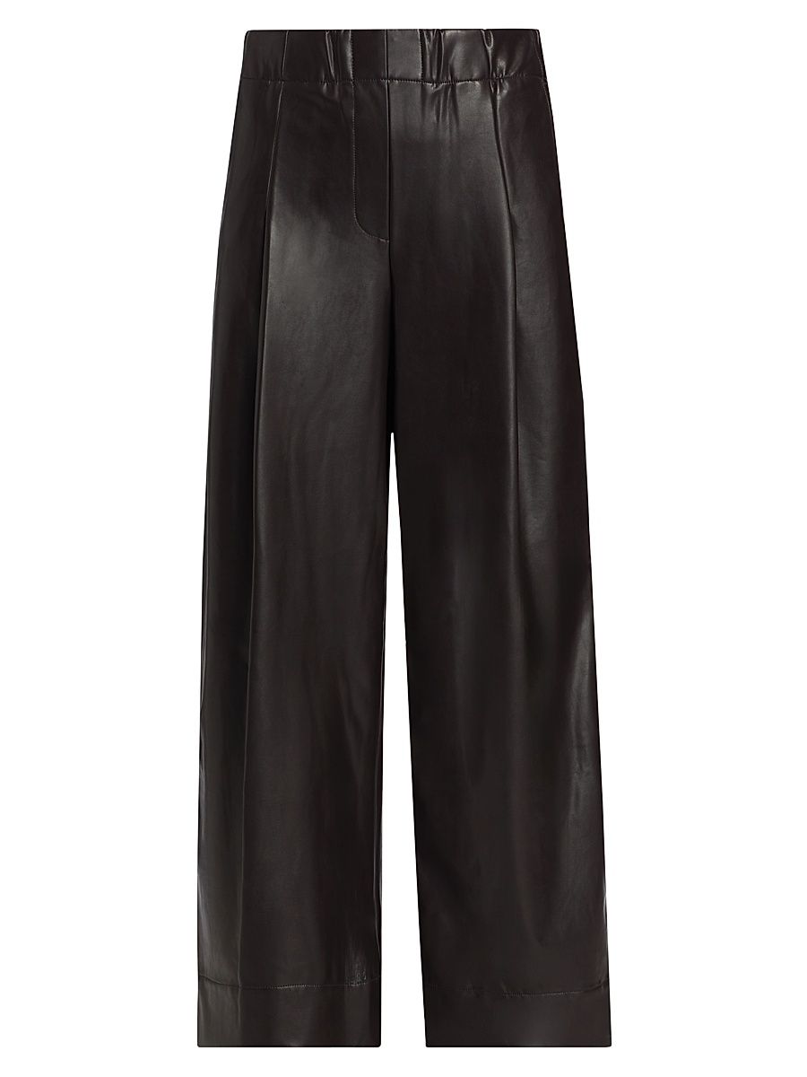 Women's Jones Tie-Waist Wide-Leg Pants - Romeo - Size Small