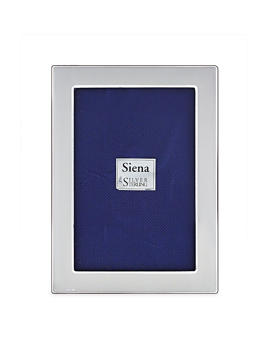 Siena Sterling Silver Frame - Silver - Size 5x5