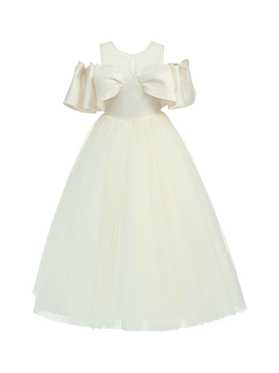 Little Girl's & Girl's Amica Dress - Champagne - Size 9