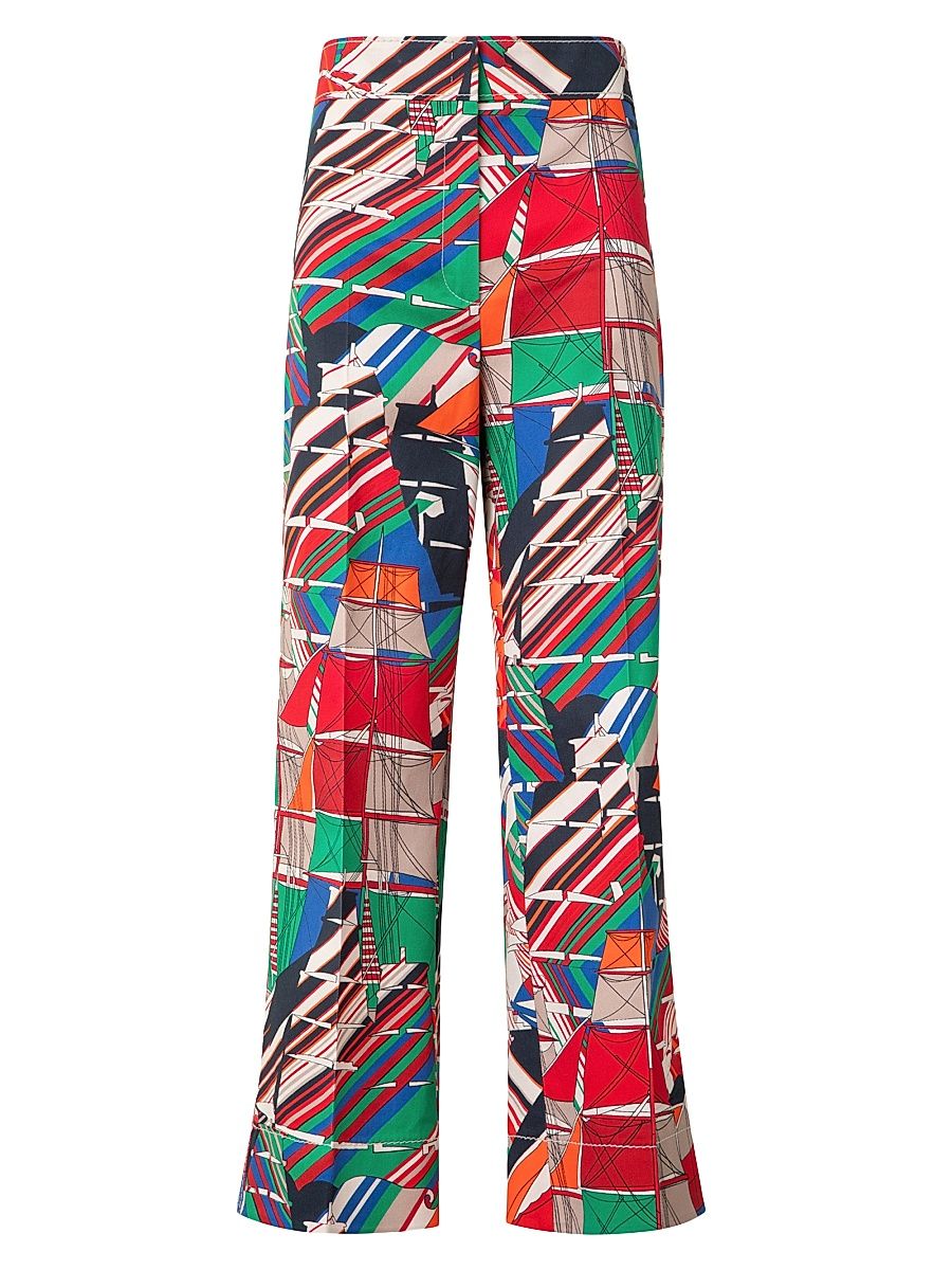 Women's Chieko Sailboat Denim Pants - Size 2