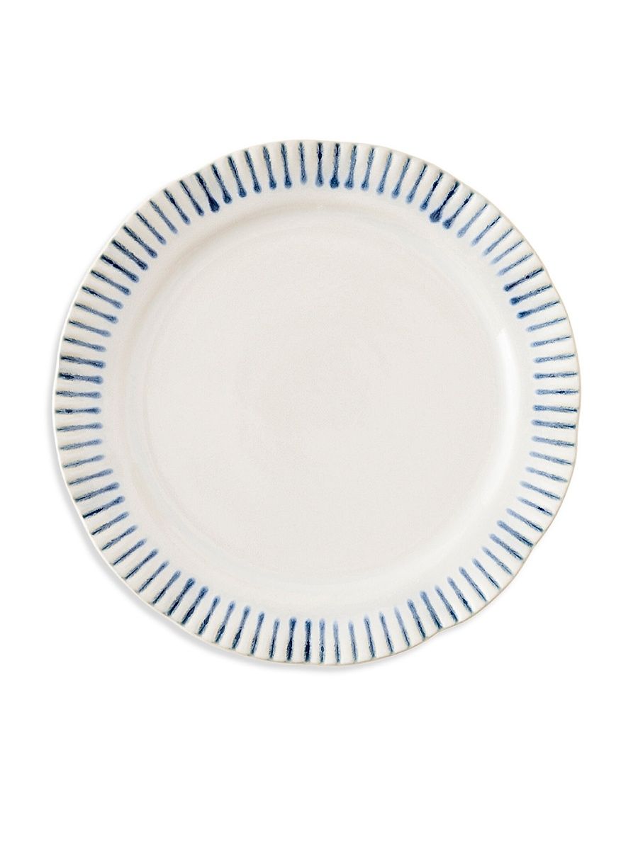 Wanderlust Sitio Stripe Dessert/Salad Plate