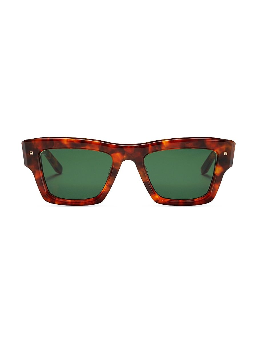 XXII 53MM Square Sunglasses - Honey