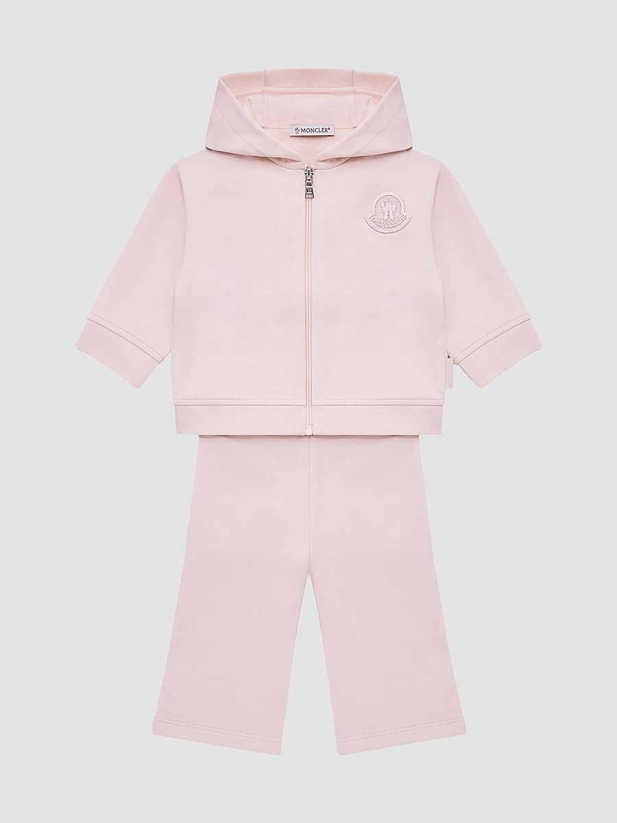 Baby Girl's and Little Girl's Set in Cotton Blend - Light Pink - Size 3