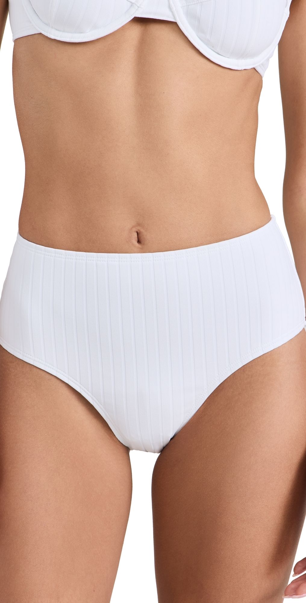 Solid & Striped The Lilo Bikini Bottoms Marshmallow L