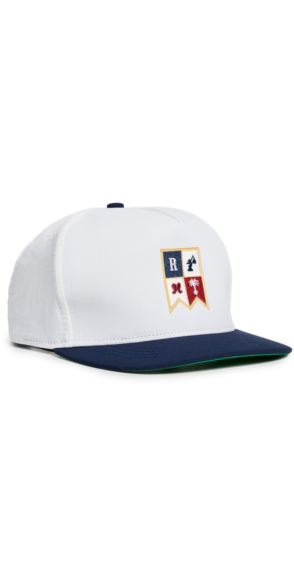 Rhude Harbor Crest Hat WHITE / NAVY One Size