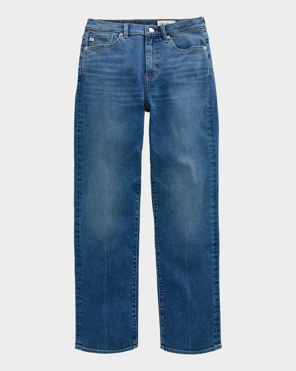 Brinley Straight-Leg Stretch Denim Jeans