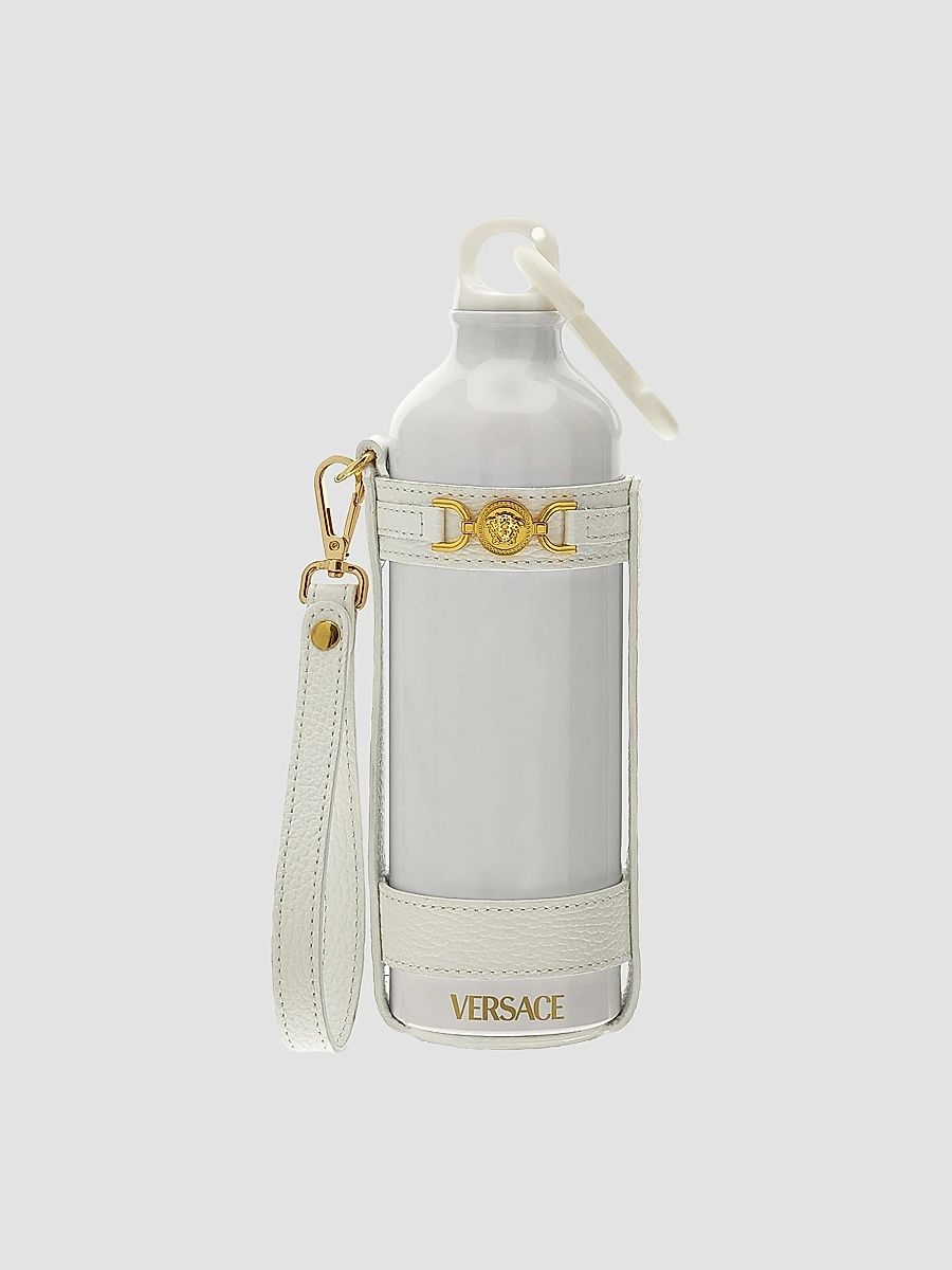 Versace Medusa '95 Water Bottle & Case - White