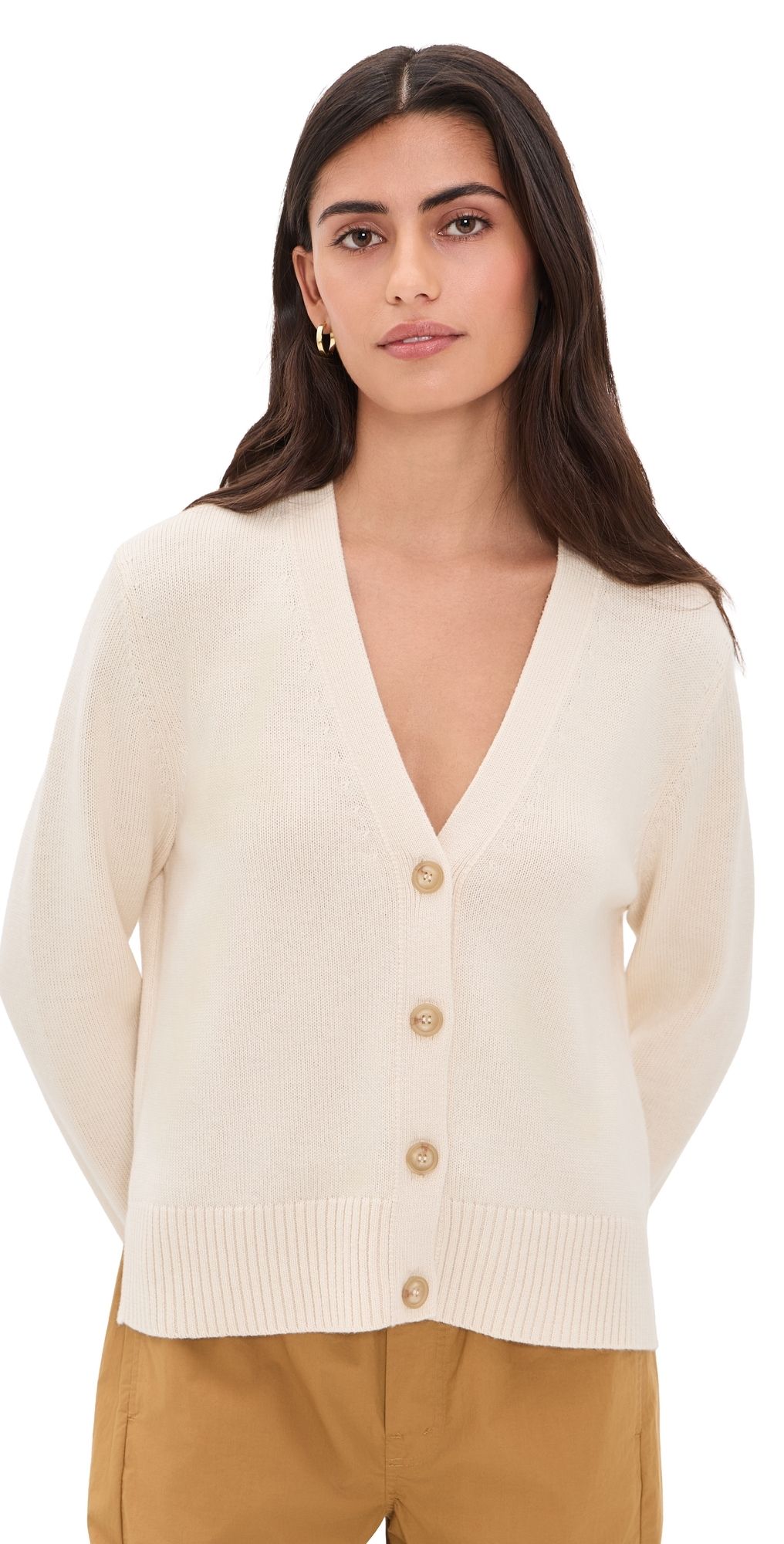 Jenni Kayne Ellis Cardigan Ivory XL