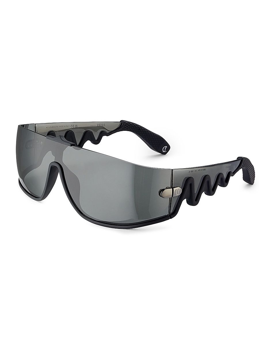 Men's Loubishark Shield Sunglasses - Black