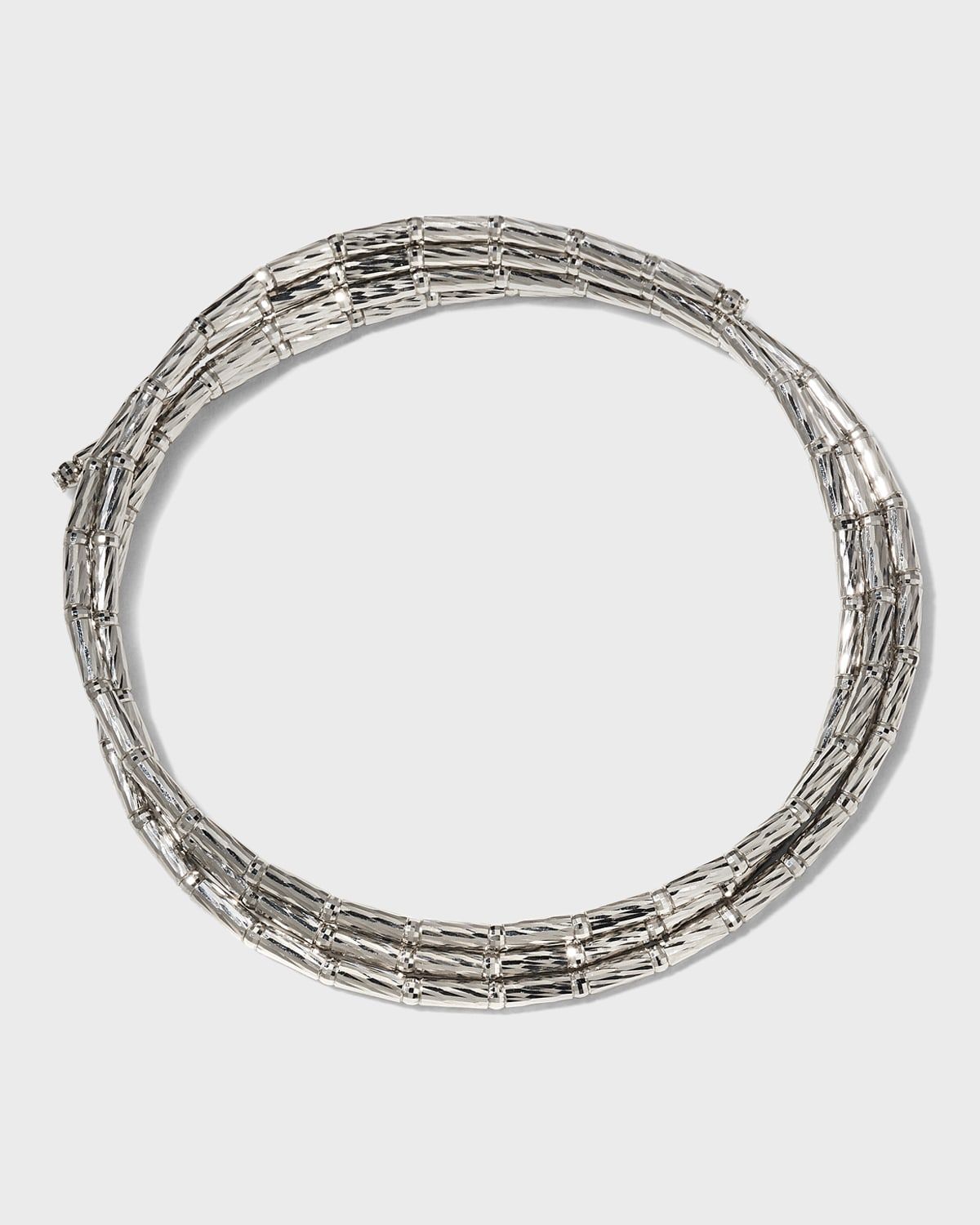 Platinum Magnetic Flexible Chain Necklace