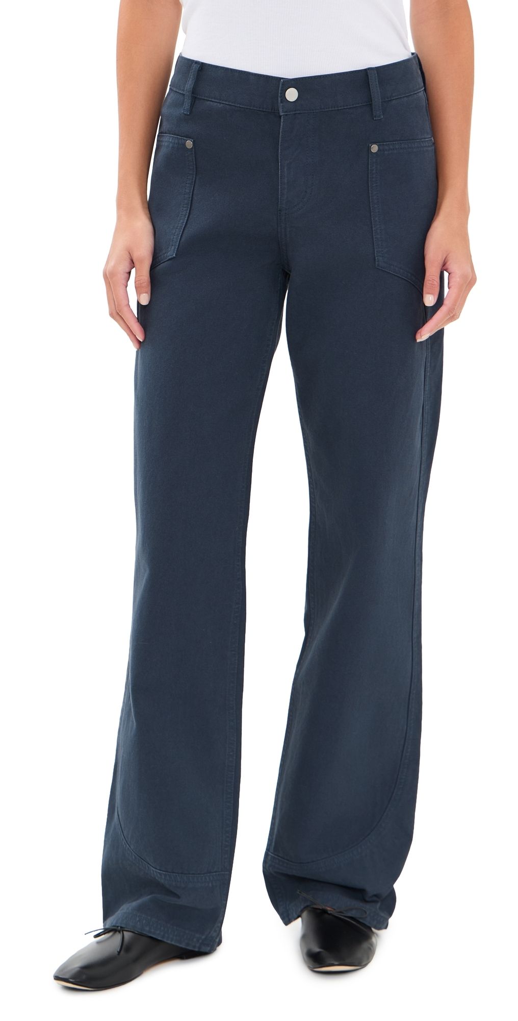 Still Here Supply Canvas Jeans Navy Canvas 23