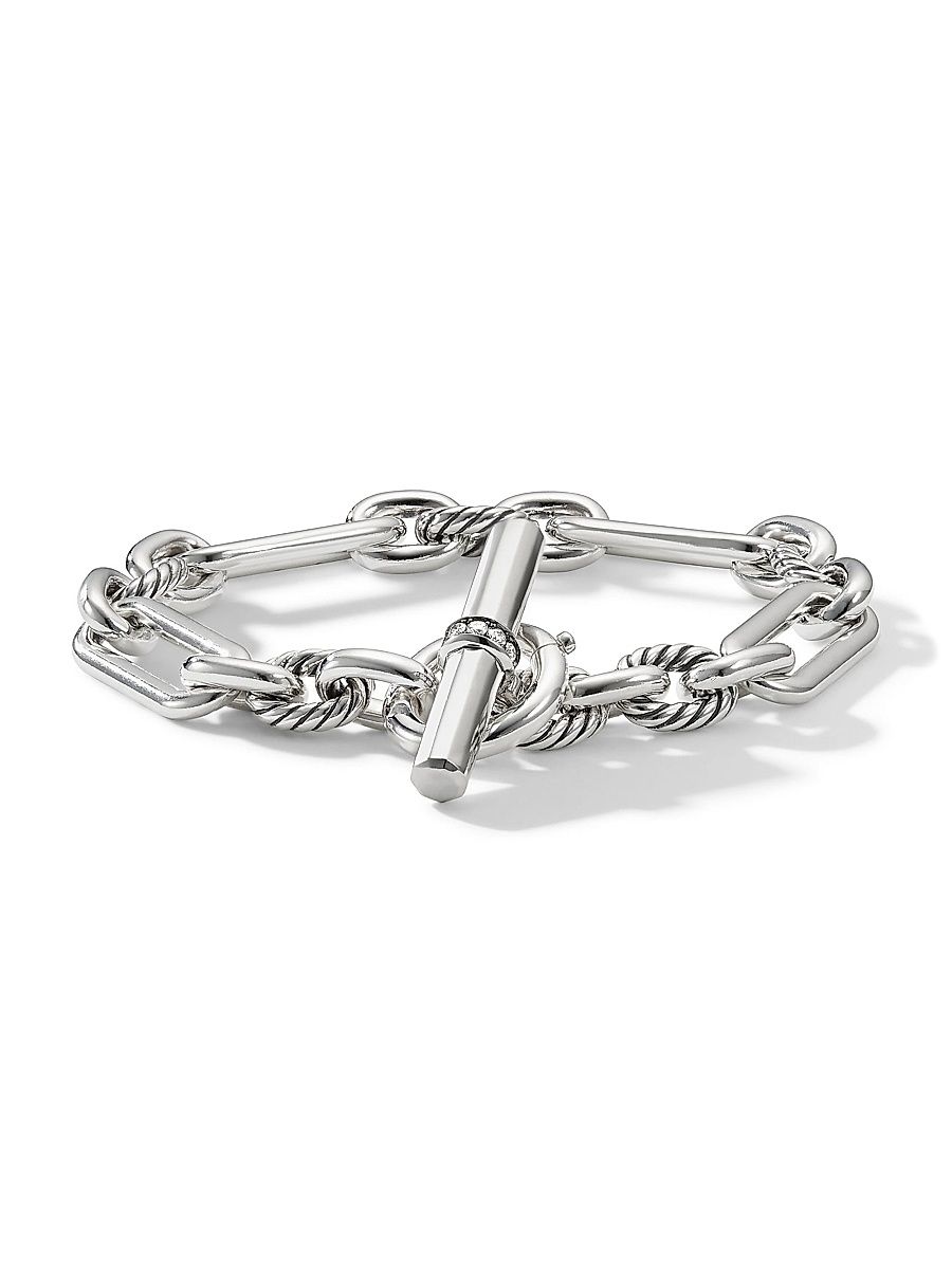 Women's Lexington Chain Bracelet In Sterling Silver - Silver - Size XS