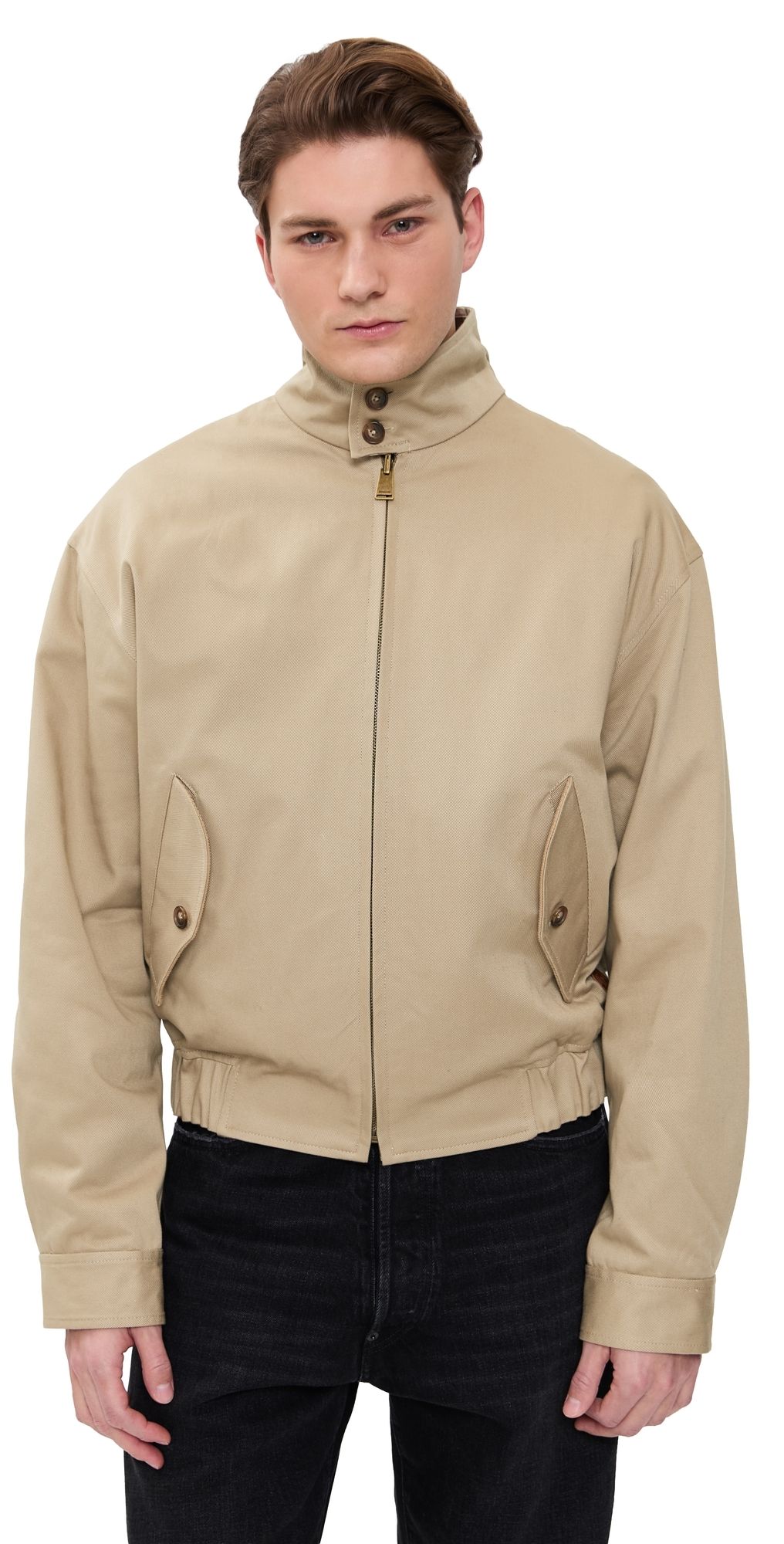 SIMKHAI Harrington Jacket Khaki M