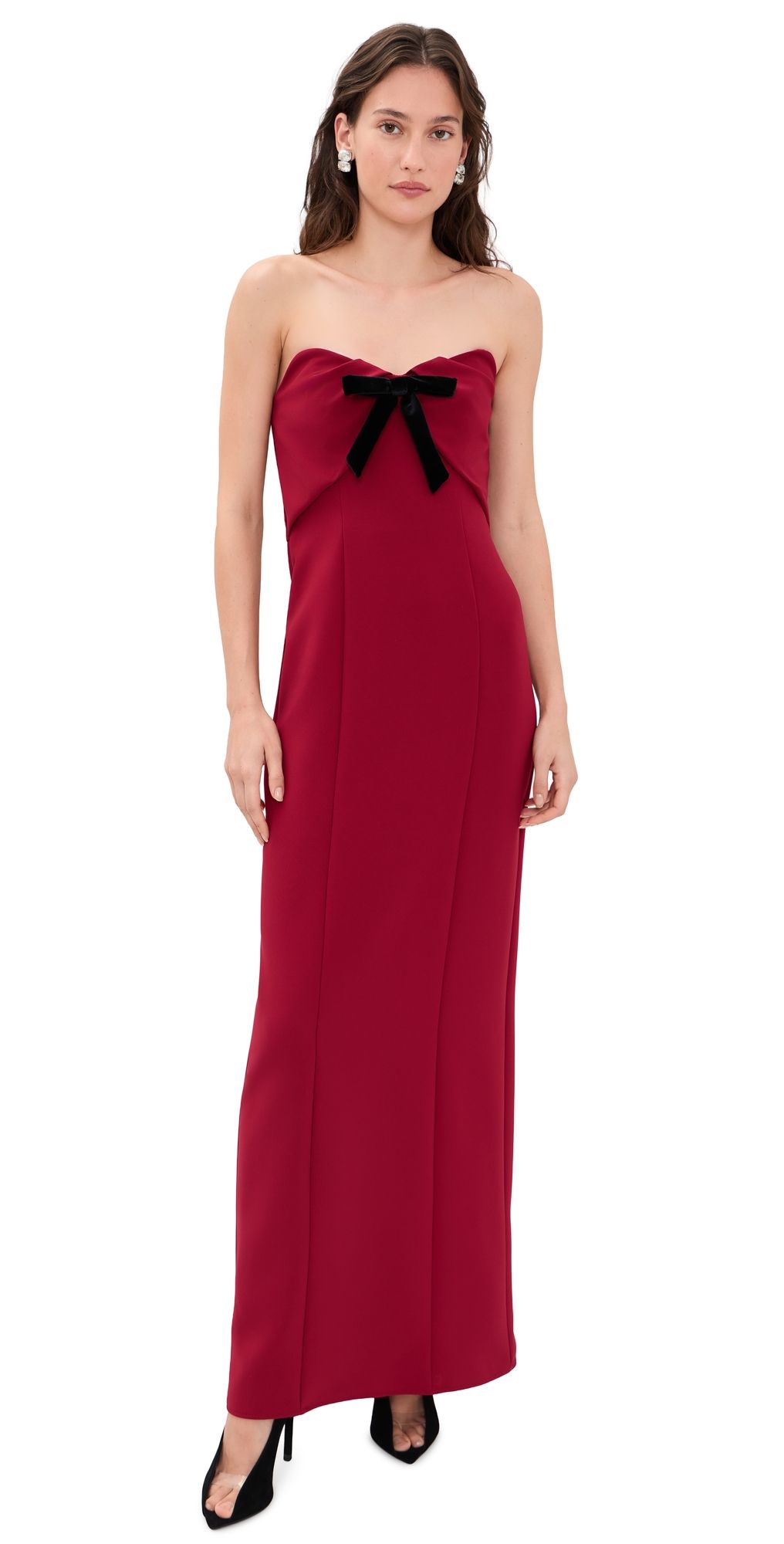 Shoshanna Brielle Dress Ruby 8