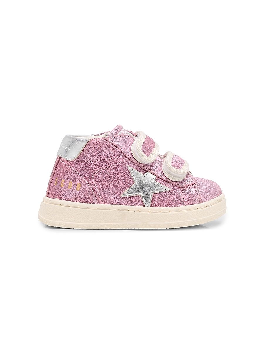 Baby Girl's & Little Girl's Glitter High-Top Sneakers - Pink - Size 9 (Toddler)
