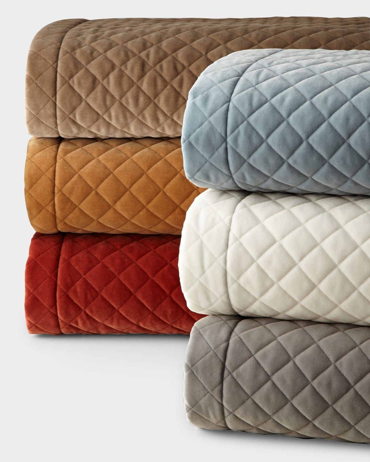 Standard Elite Quilted Velvet Sham