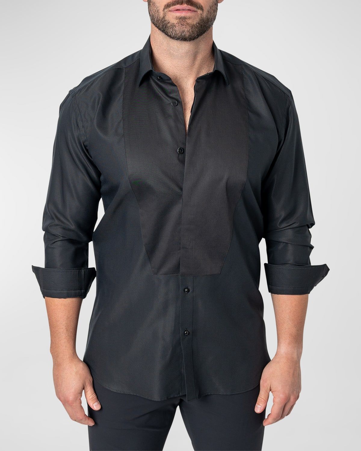 Men & apos;s Fibonacci Textured Sport Shirt