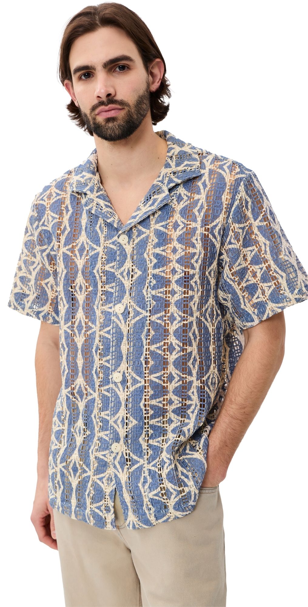 OAS Arko Cuba Shirt Blue XL