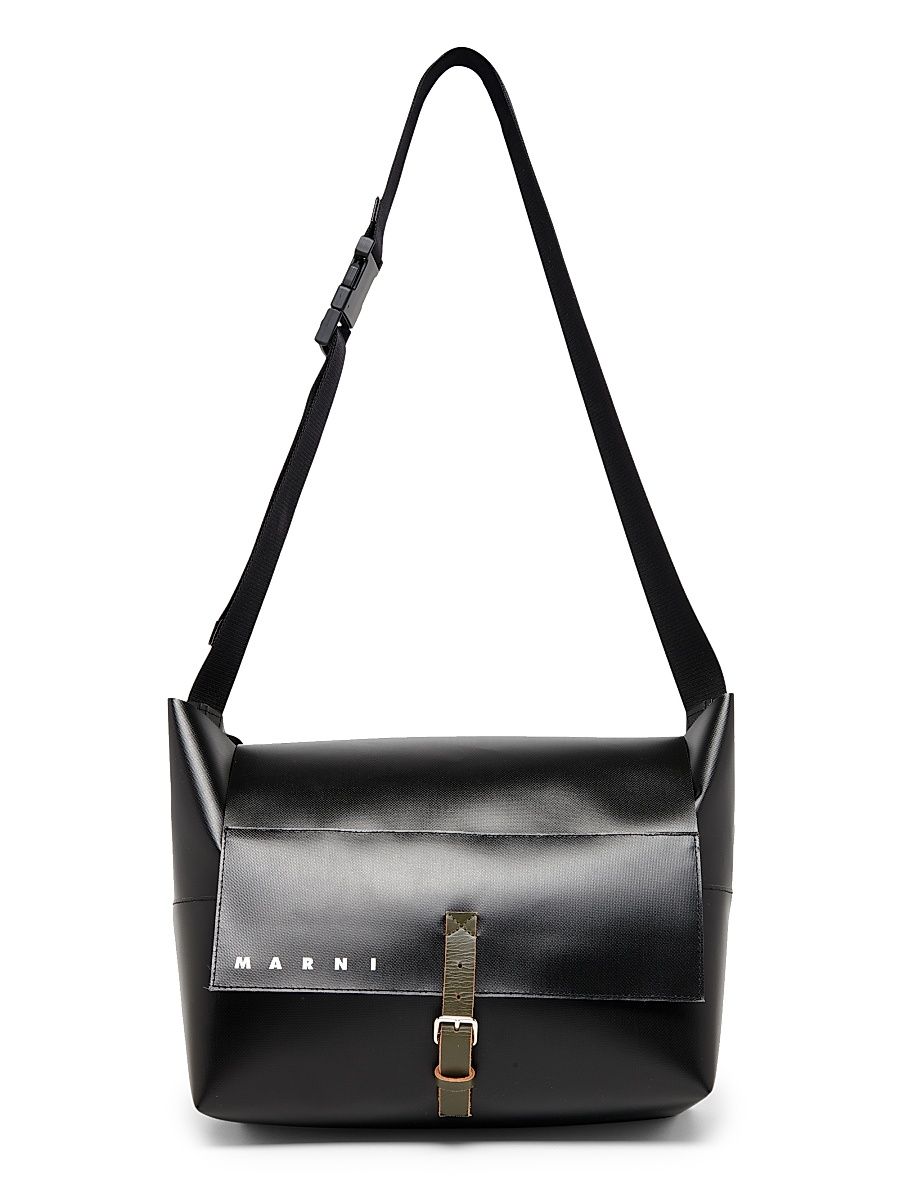 Men's The New Logo Messenger Bag - Black