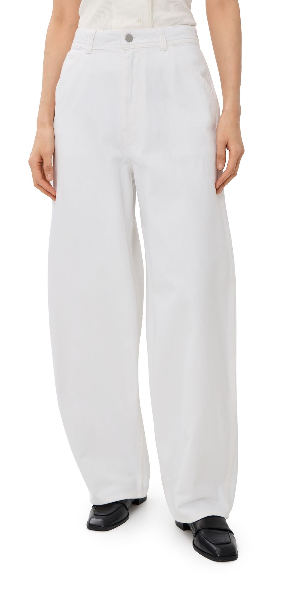 Lemaire Oversized Jeans Milk 34