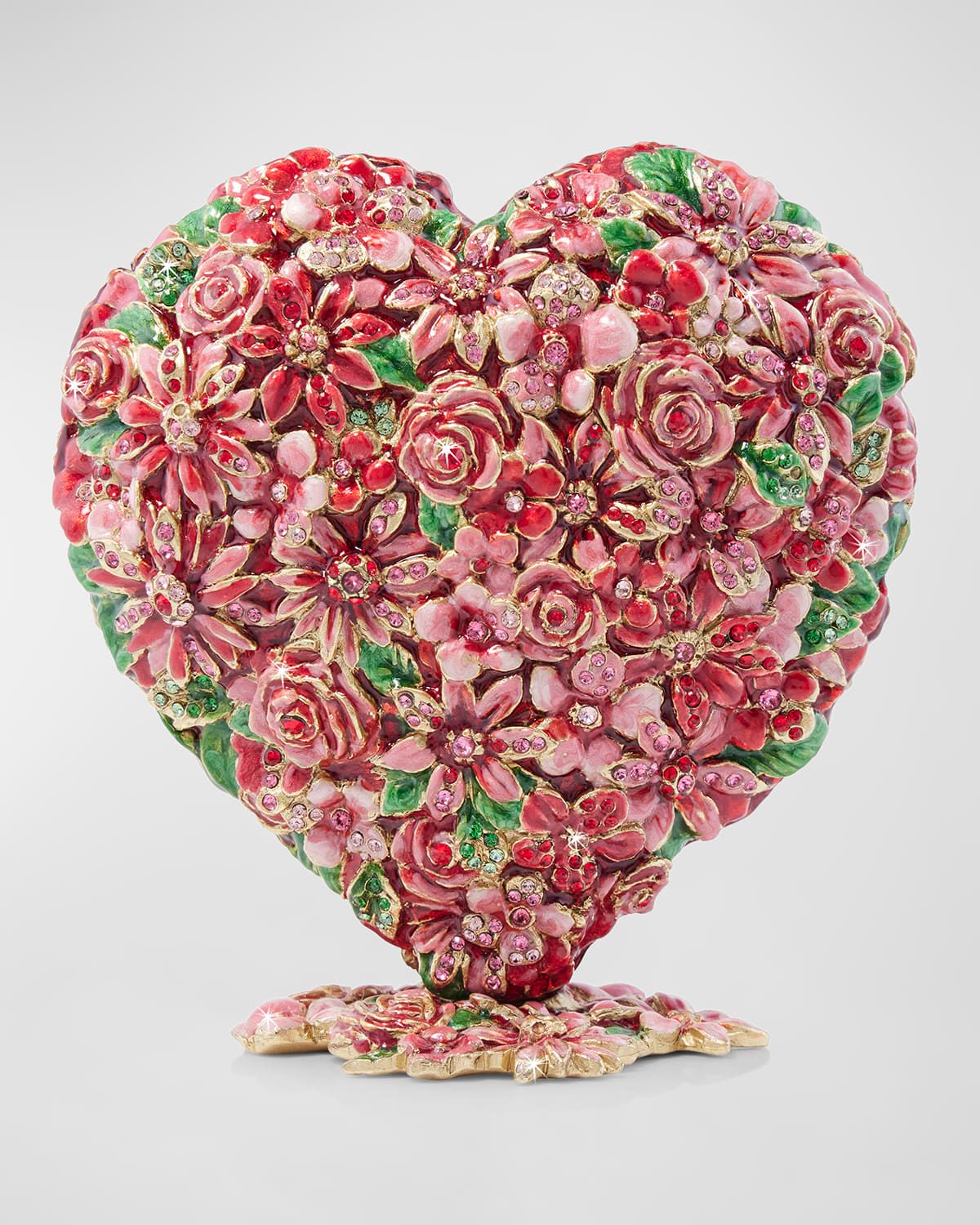 Floral Heart Objet