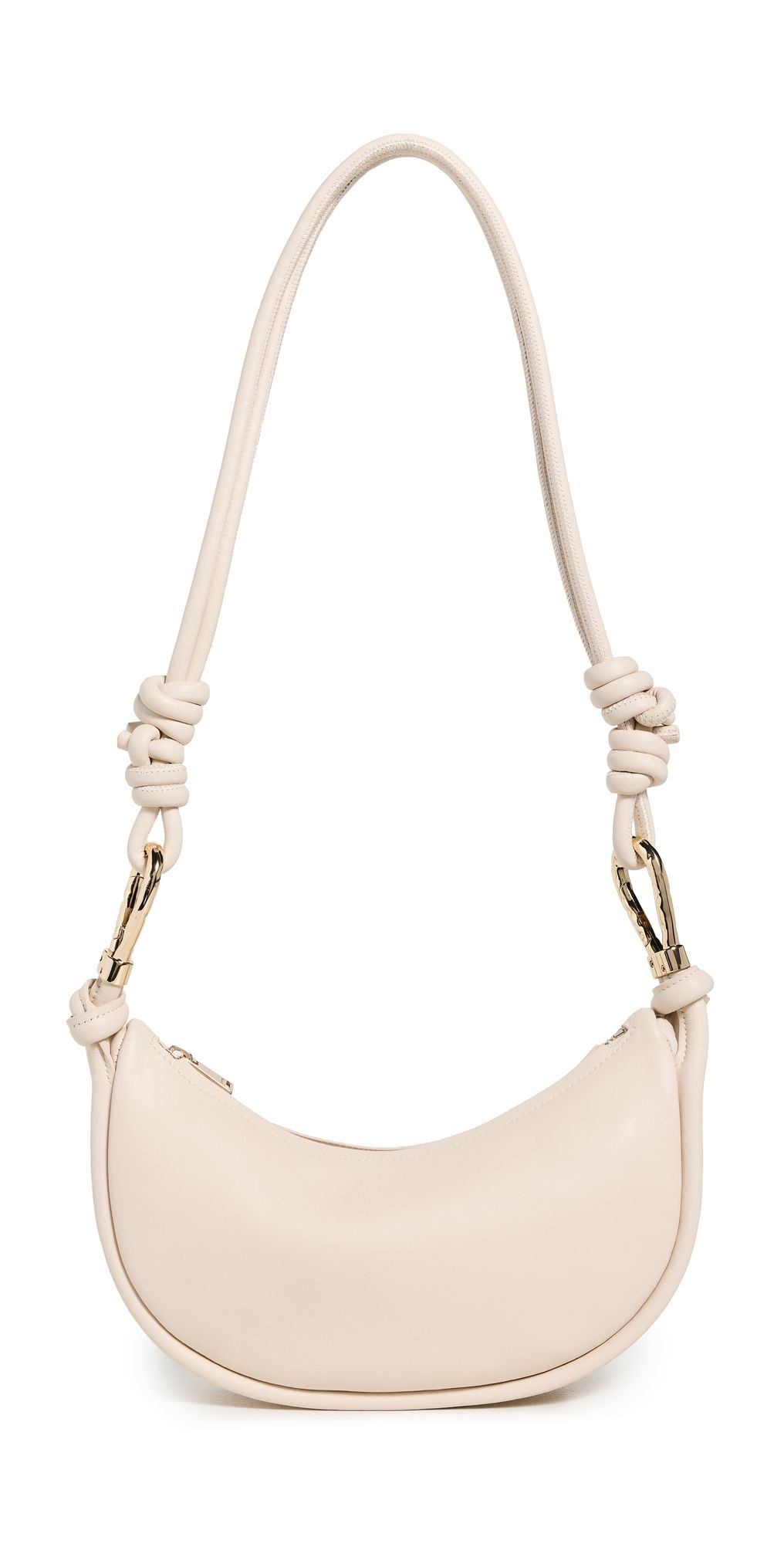 SIMKHAI Avery Leather Crossbody Cream One Size