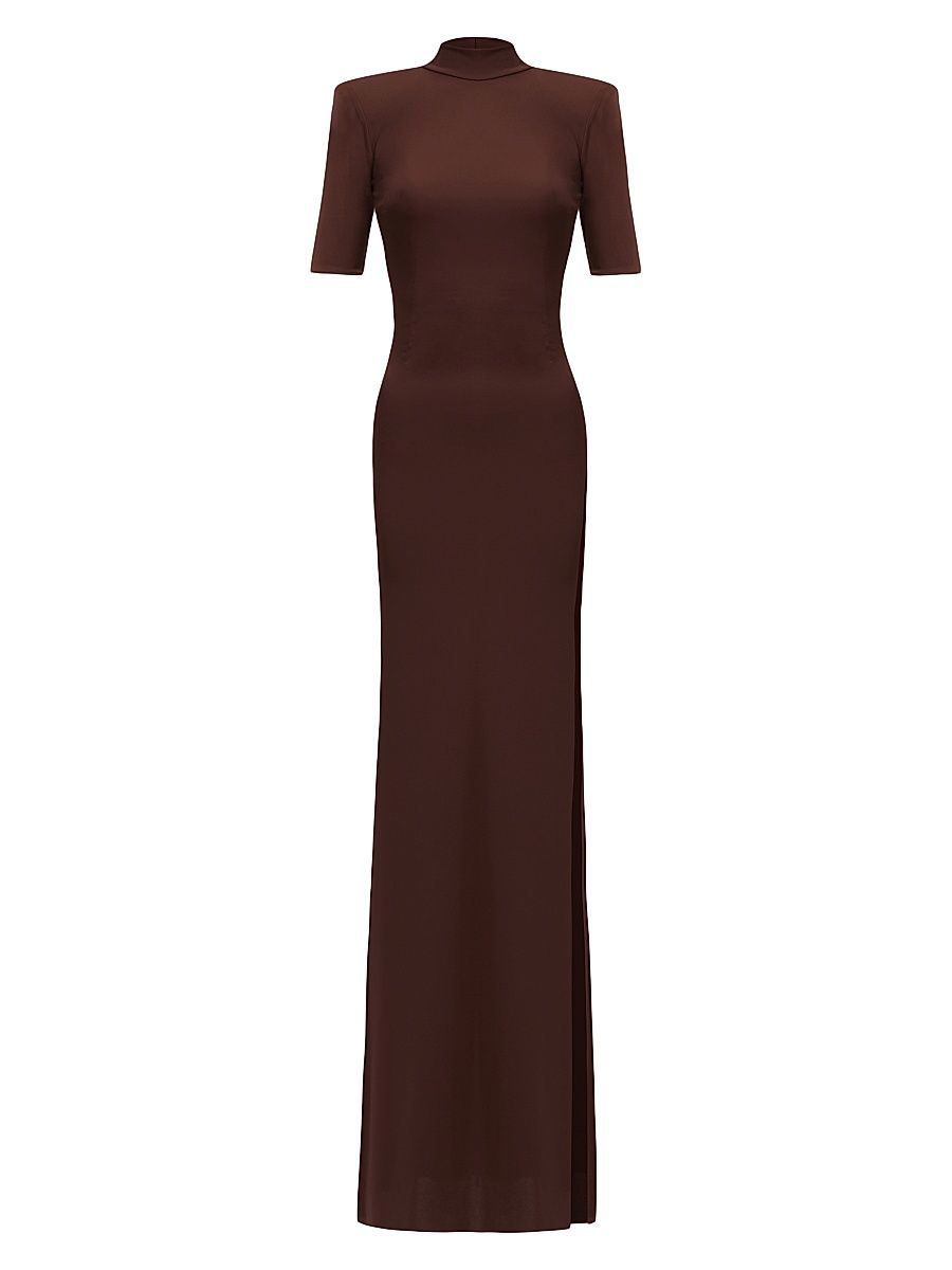 Women's Pernille Jersey Bodycon Gown - Myrrhe Mystere - Size 10