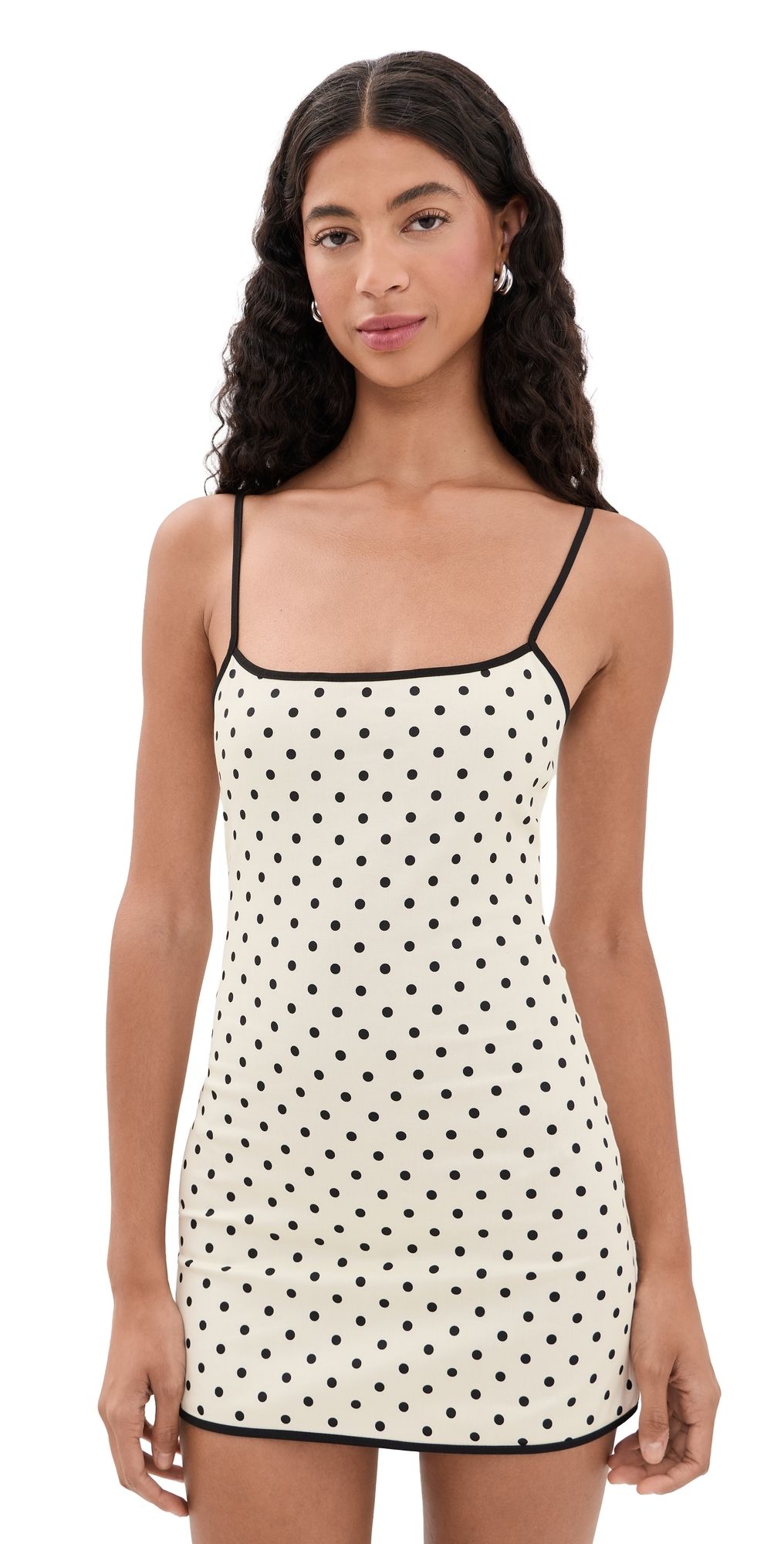 Lioness Voyage Mini Dress MOONLIGHT POLKA L