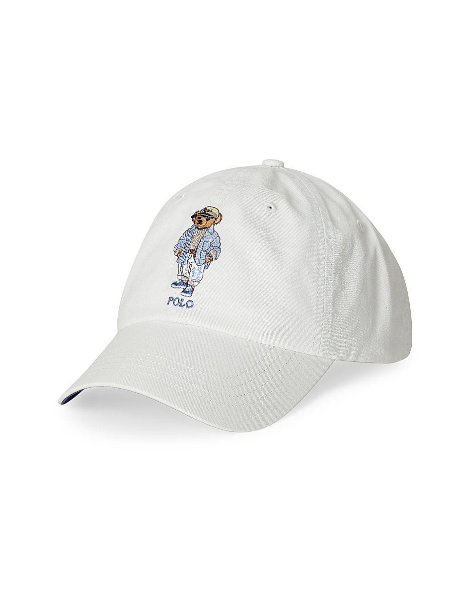 Men's Polo Bear Baseball Cap - Clubhouse Cream