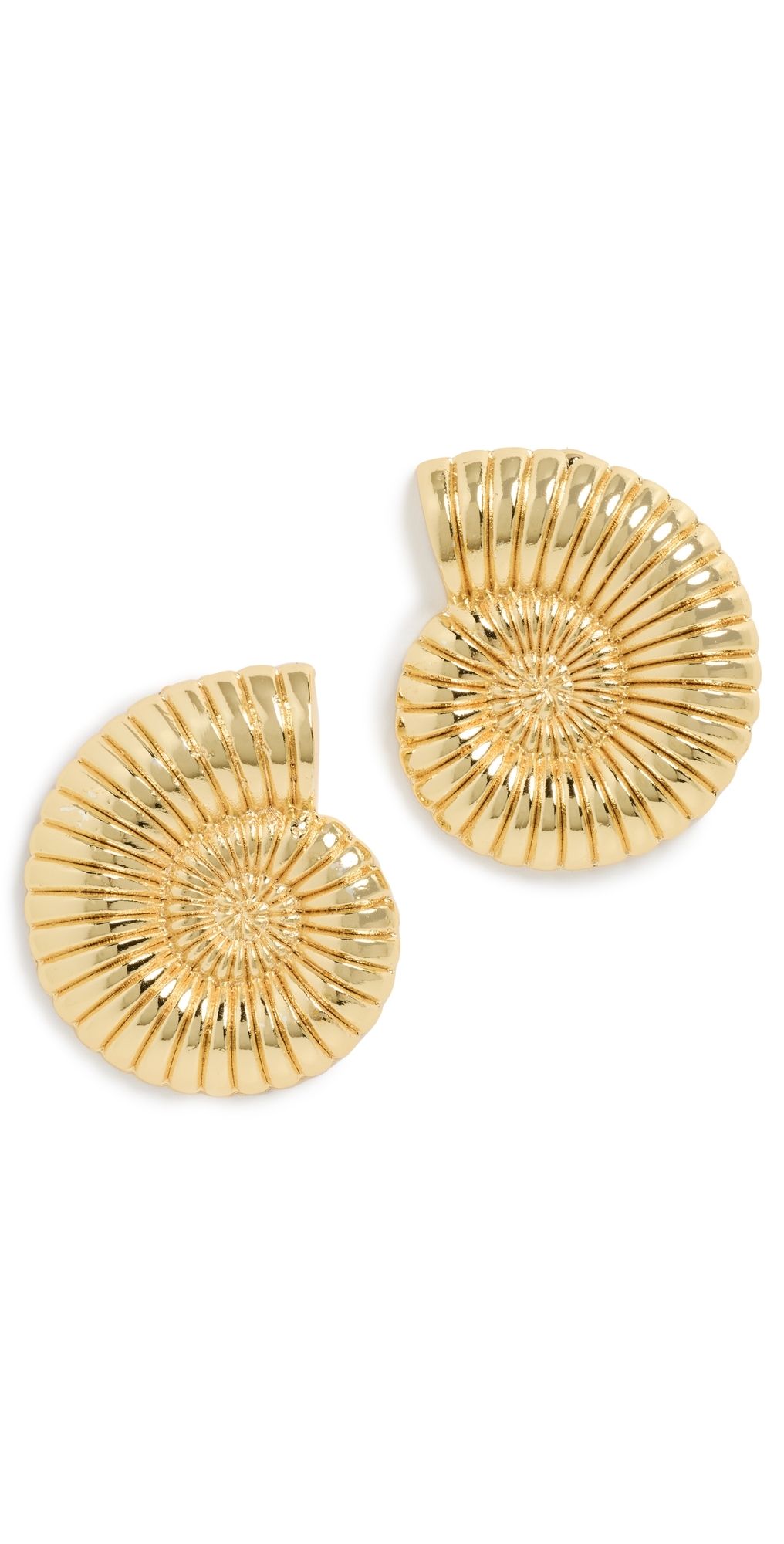 Maison Irem Tears of the Ocean Earrings Gold One Size