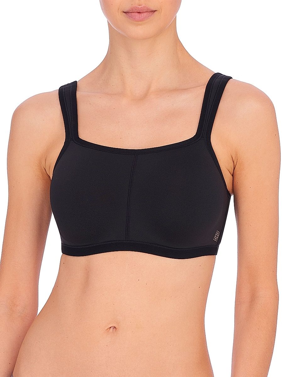 Women's Yogi Convertible High Impact Sports Bra - Black - Size 38H