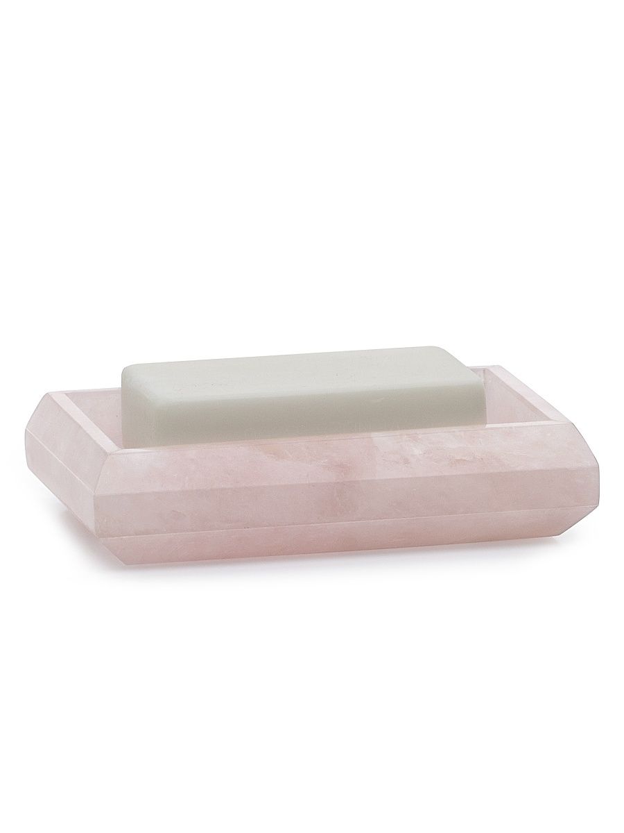 Rockwell Rose Soap Dish - Pale Pink