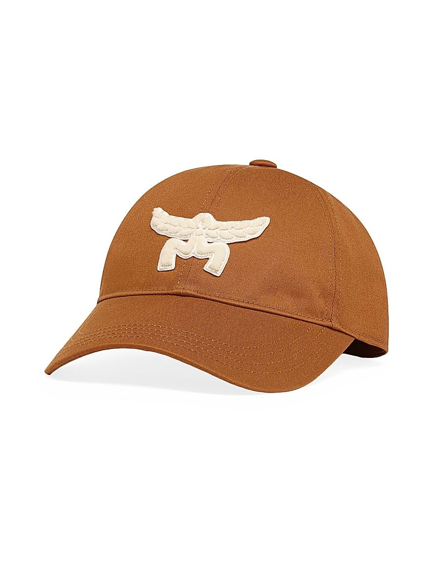 Men's Essential Logo-Embroidered Baseball Cap - Cognac