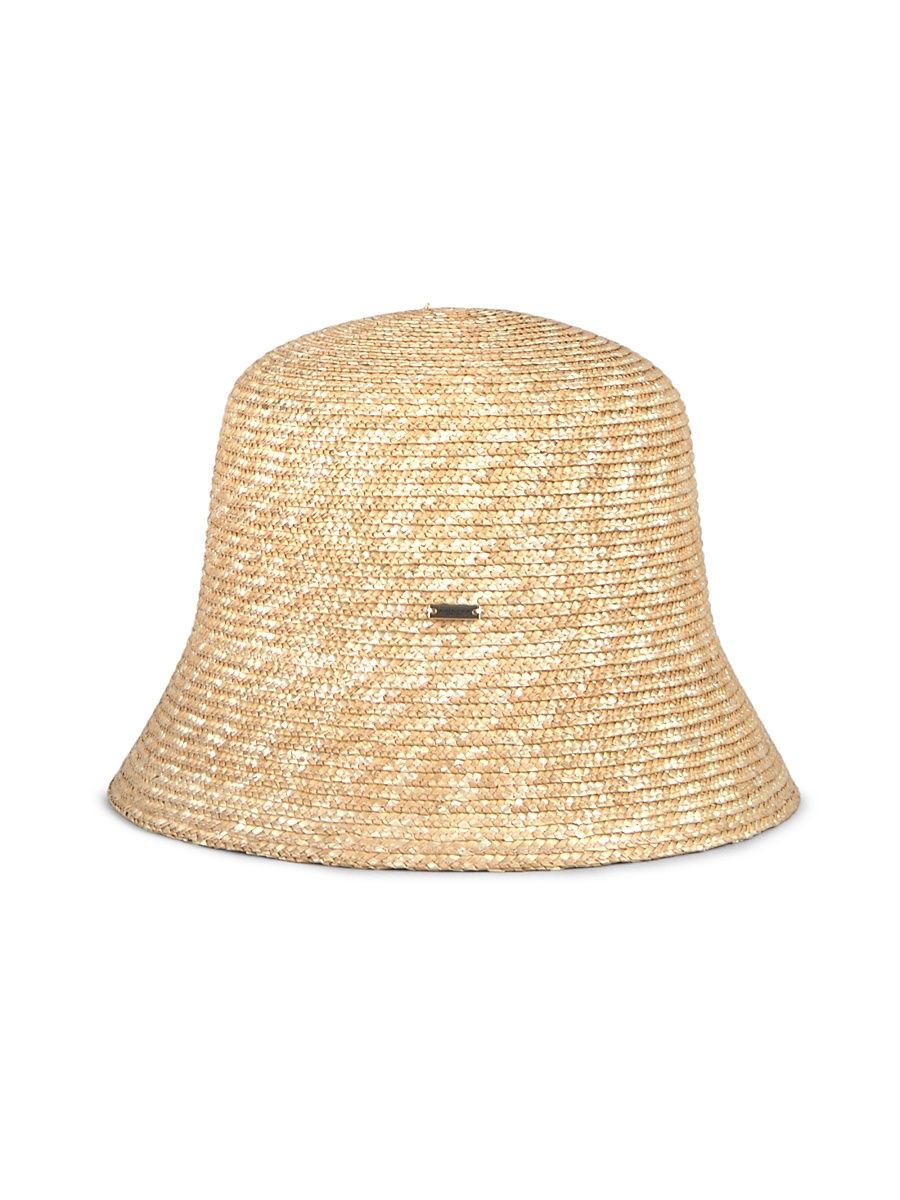 Women's Anais Woven Bucket Hat - Natural