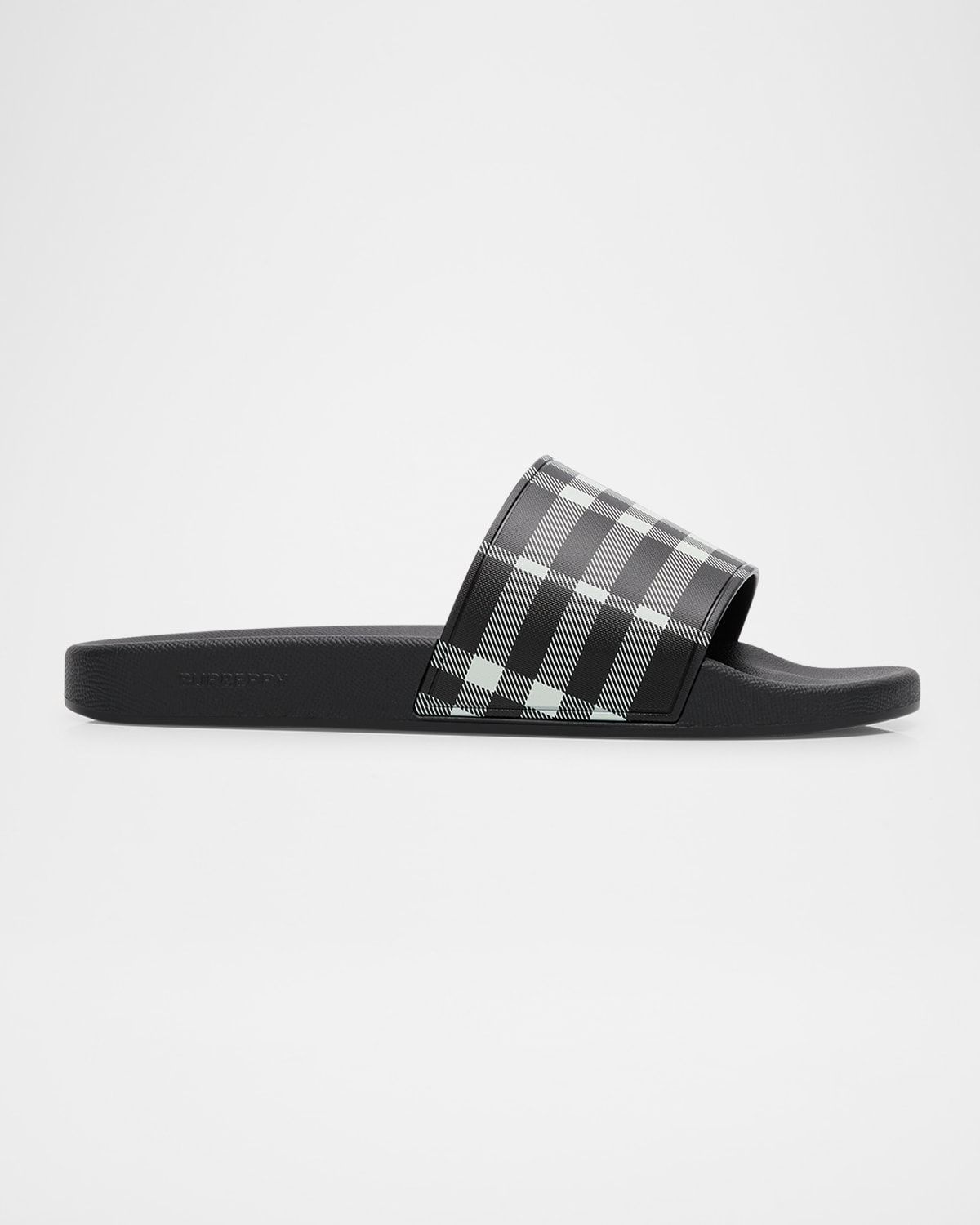 Men & apos;s Furley Check Slide Sandals