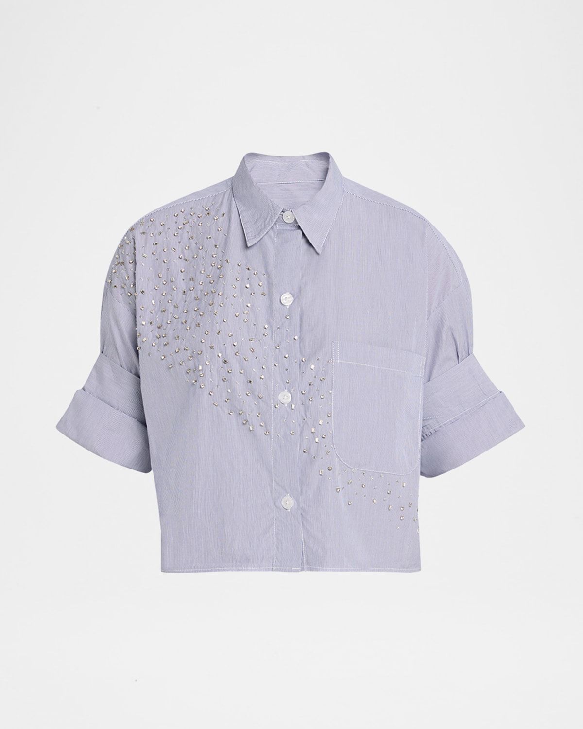 Next Ex Striped Shirt with Crystals