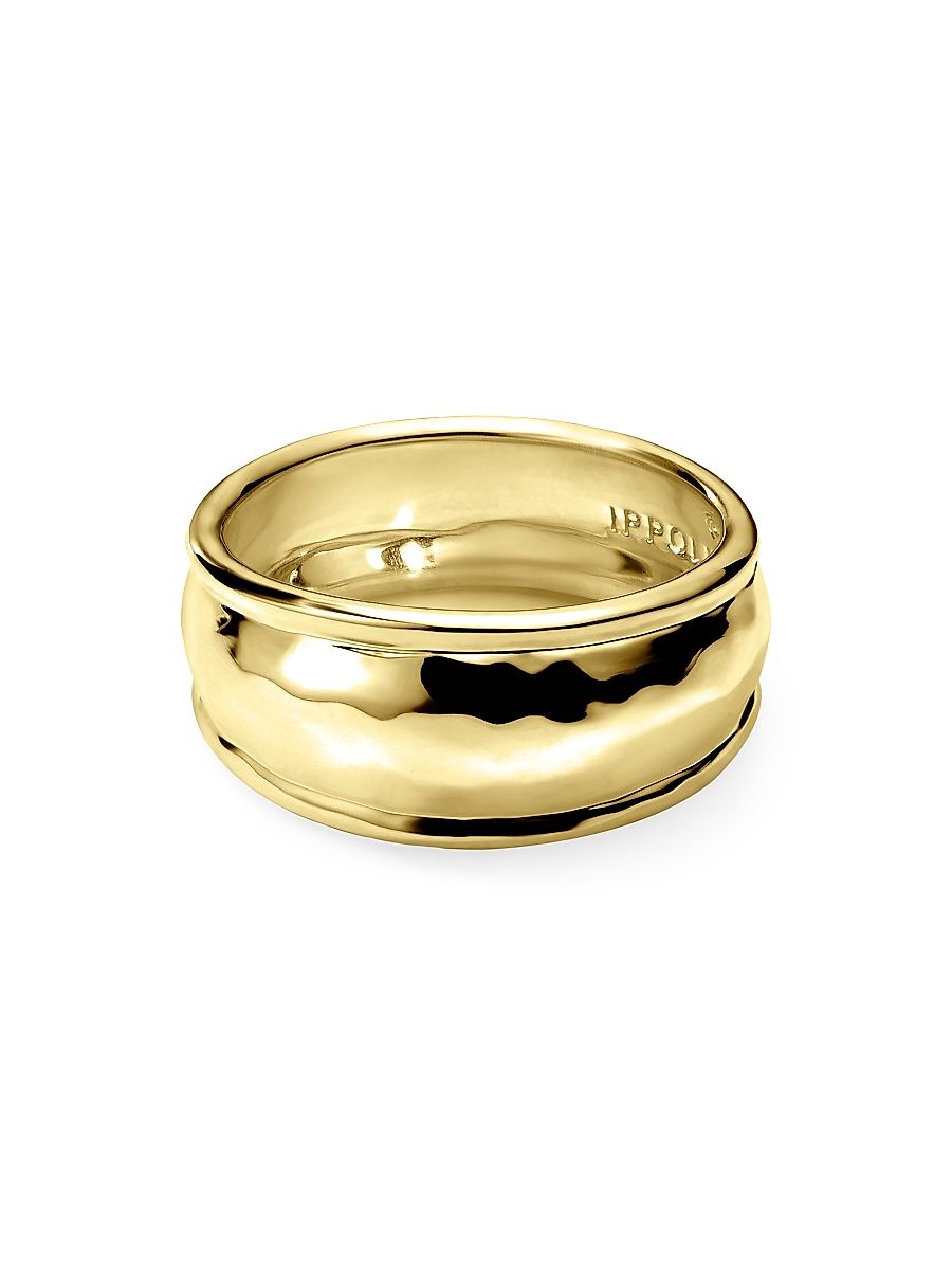 Women's Goddess 18K Yellow Gold Thin Ring - Yellow Gold - Size 7