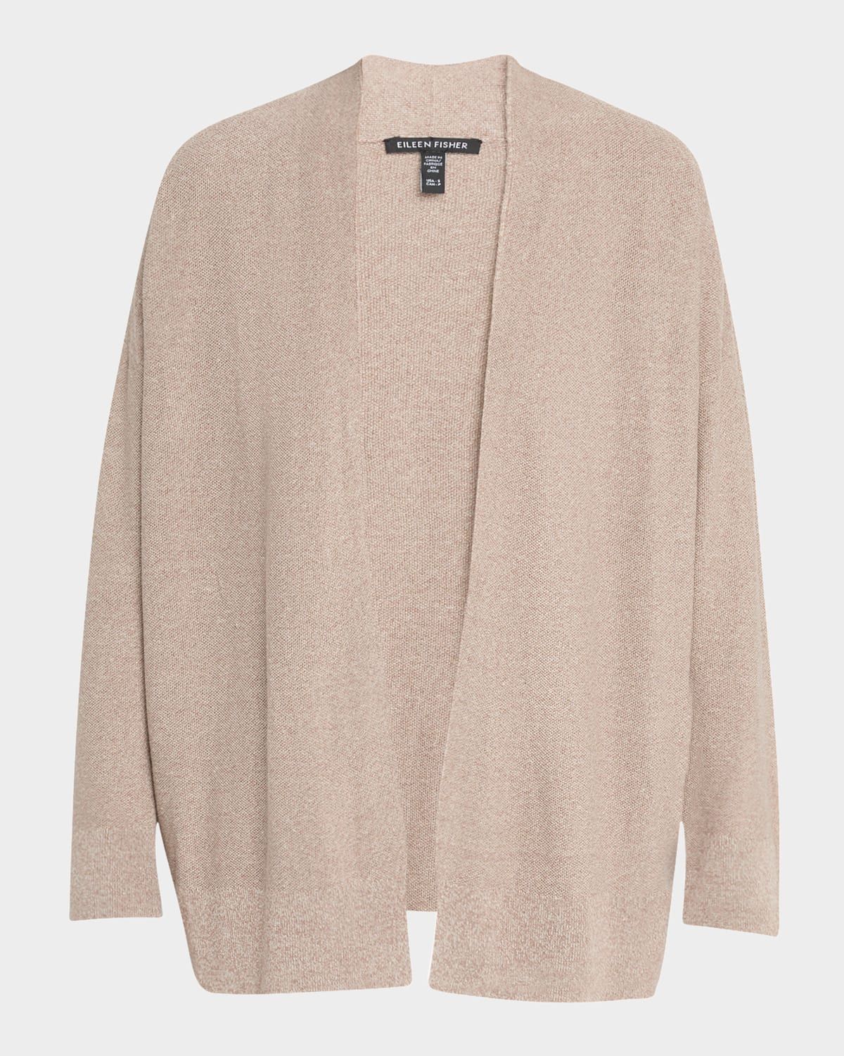 Open Organic Linen-Cotton Cardigan