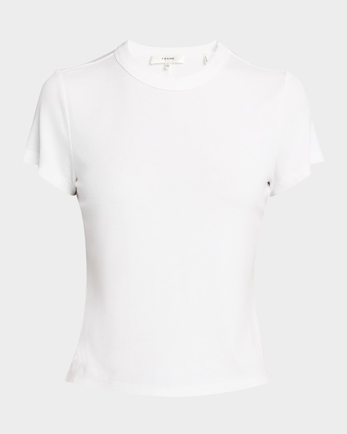 Ribbed Crewneck Baby Tee