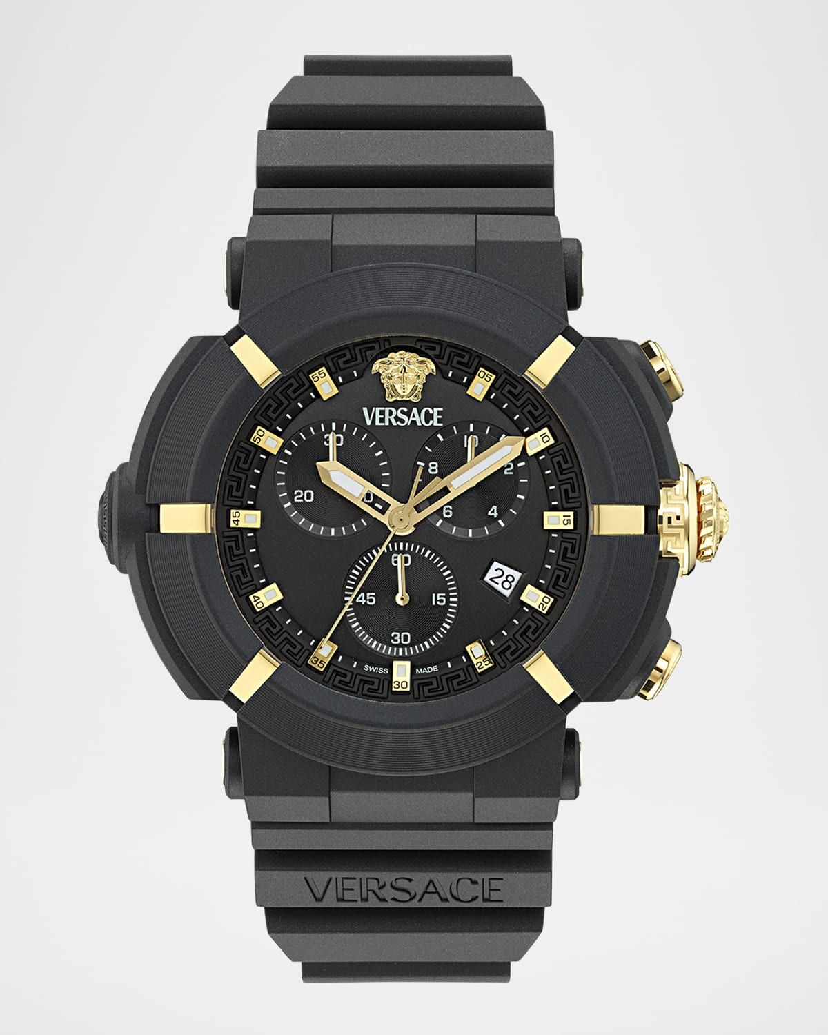 Real Active Chrono 45MM Black Ecoceramic Watch