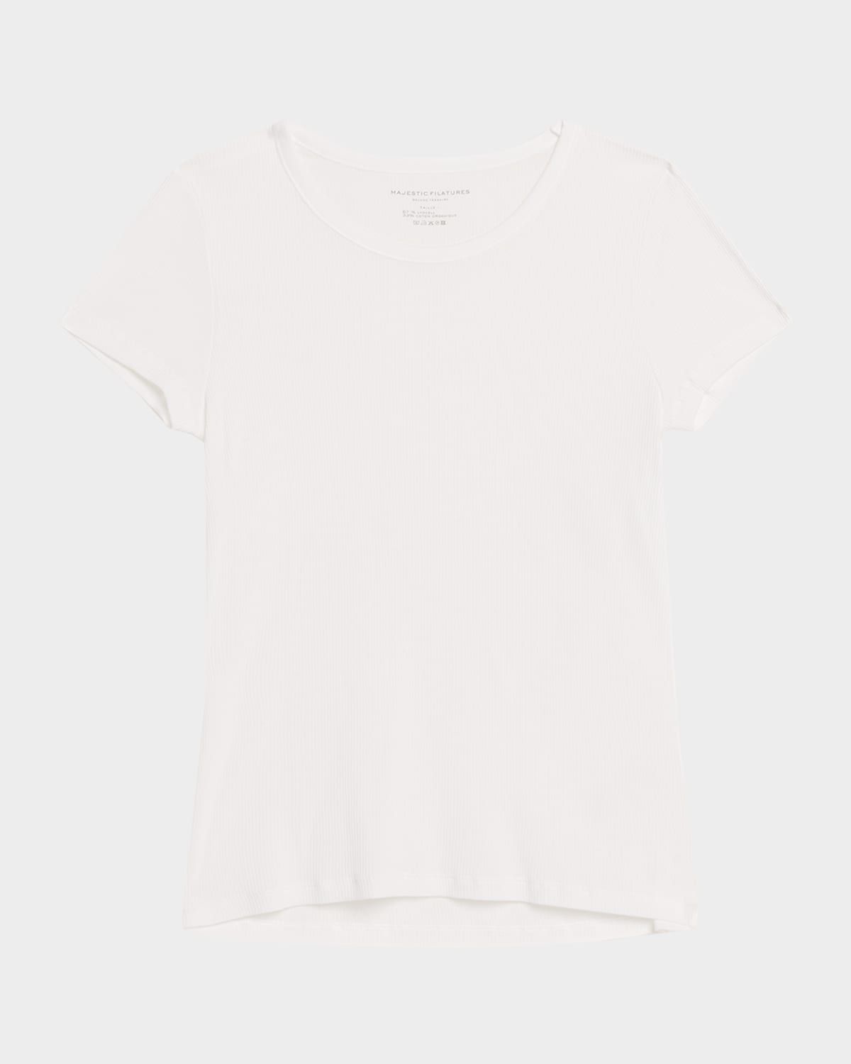 Lyocell Cotton Baby Ribbed Tee