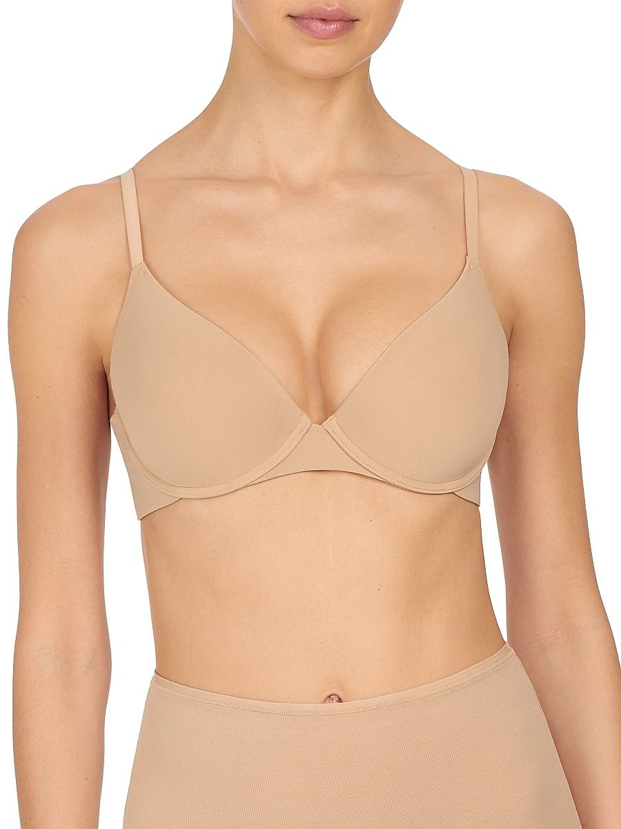 Women's Minimal Convertible Push-Up T-Shirt Bra - Cafe - Size 30A