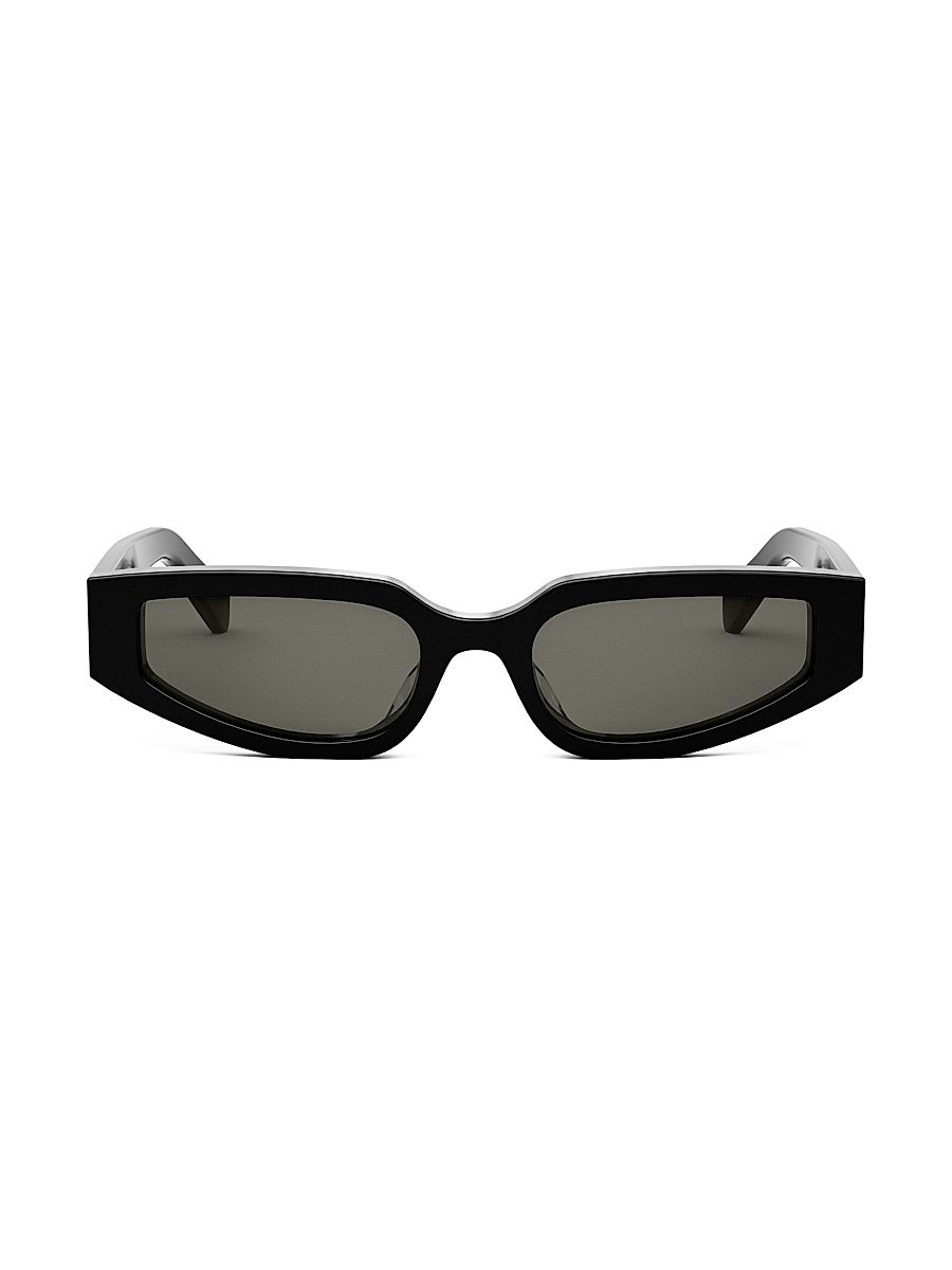Women's Triomphe 54MM Geometric Sunglasses - Black