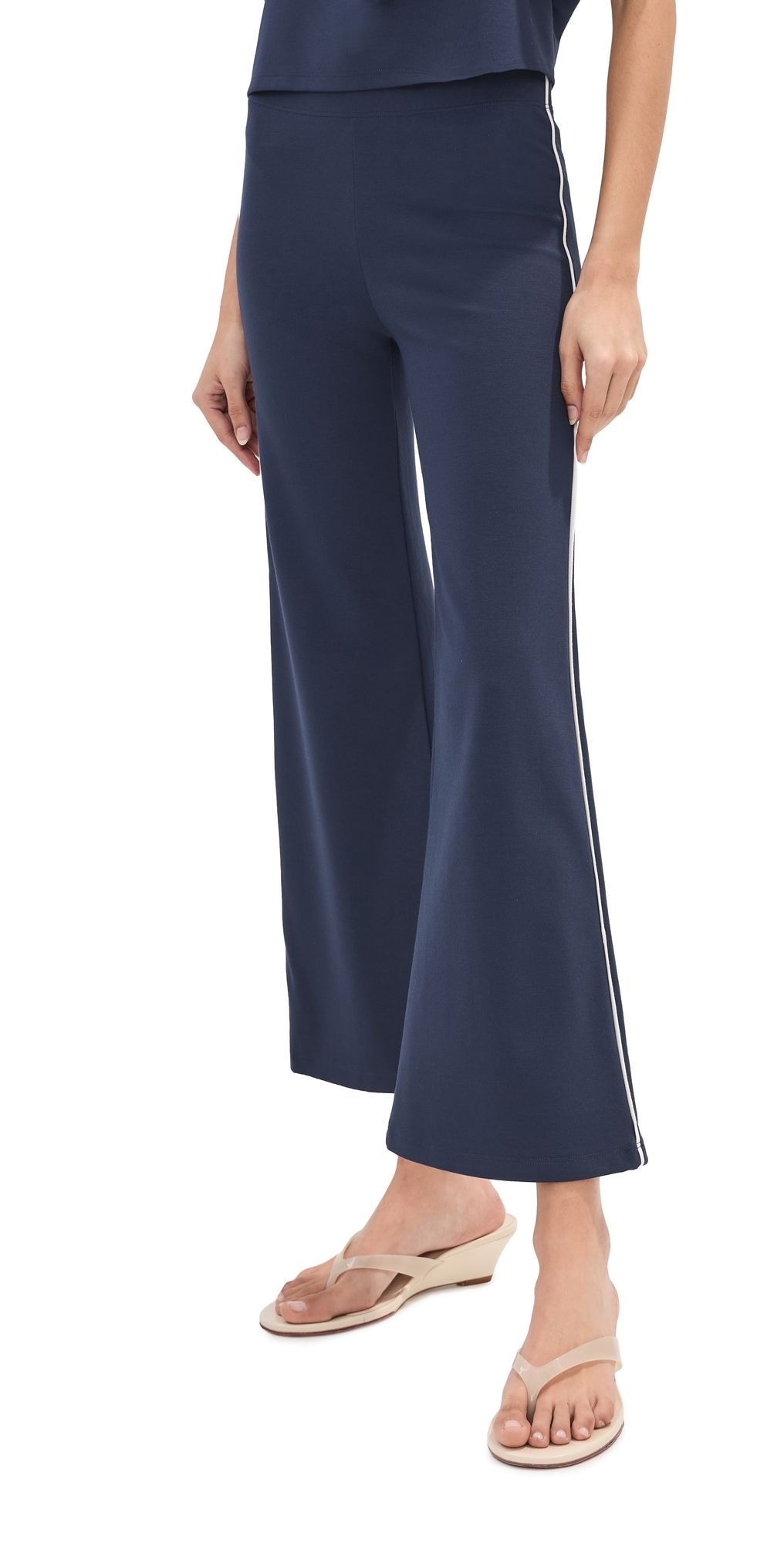 LE BOP Ponte Pants Navy XS