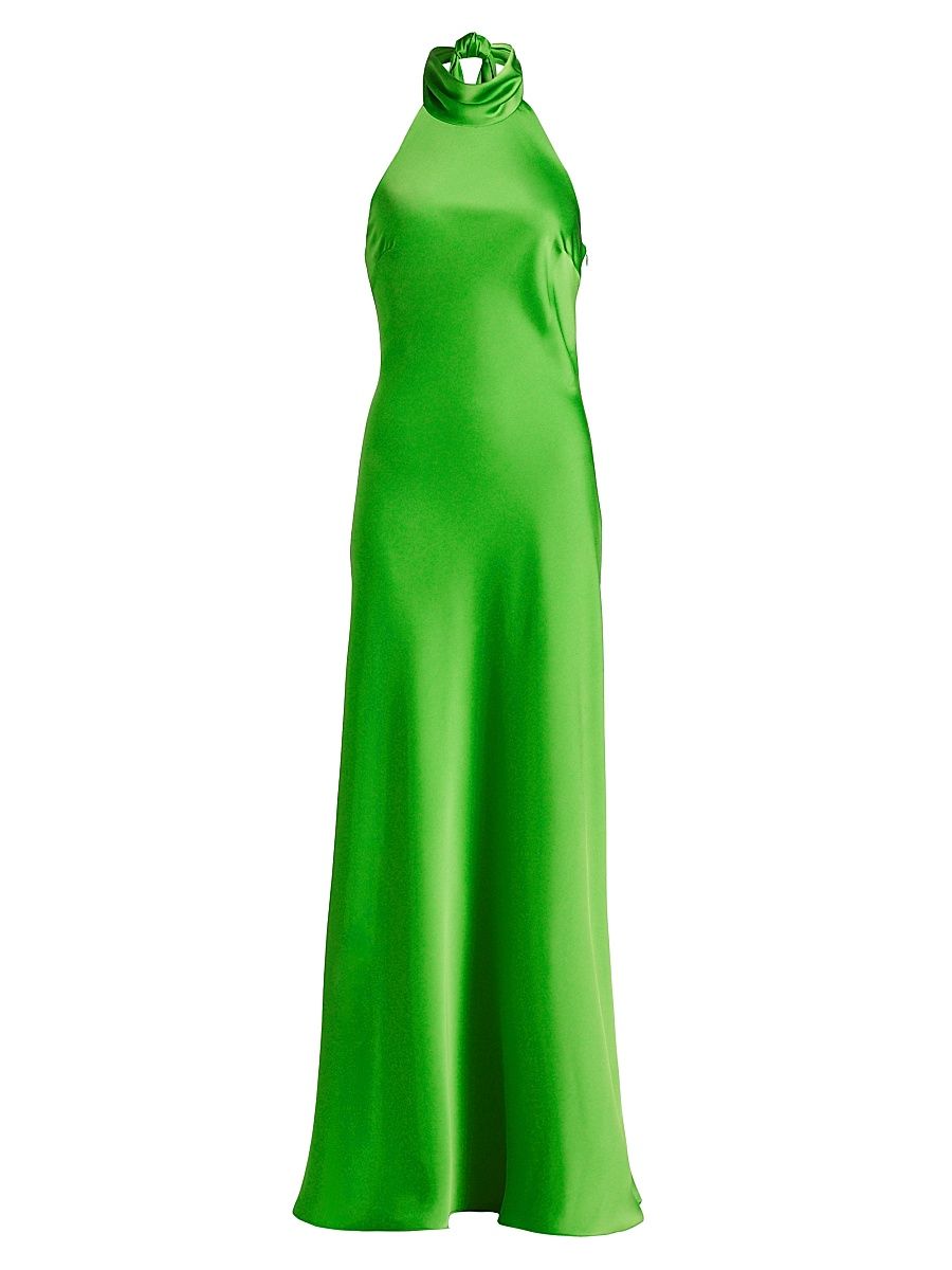Women's Isabelle Satin Gown - Meadow - Size XL